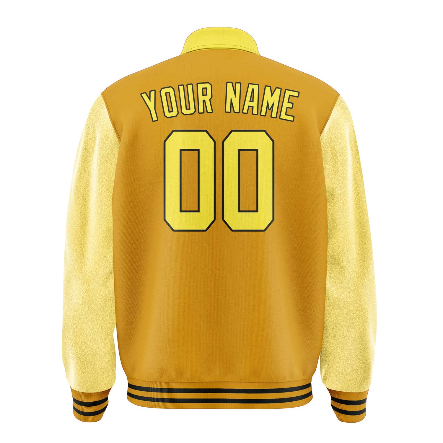 Custom Yellow Light Yellow Jacket