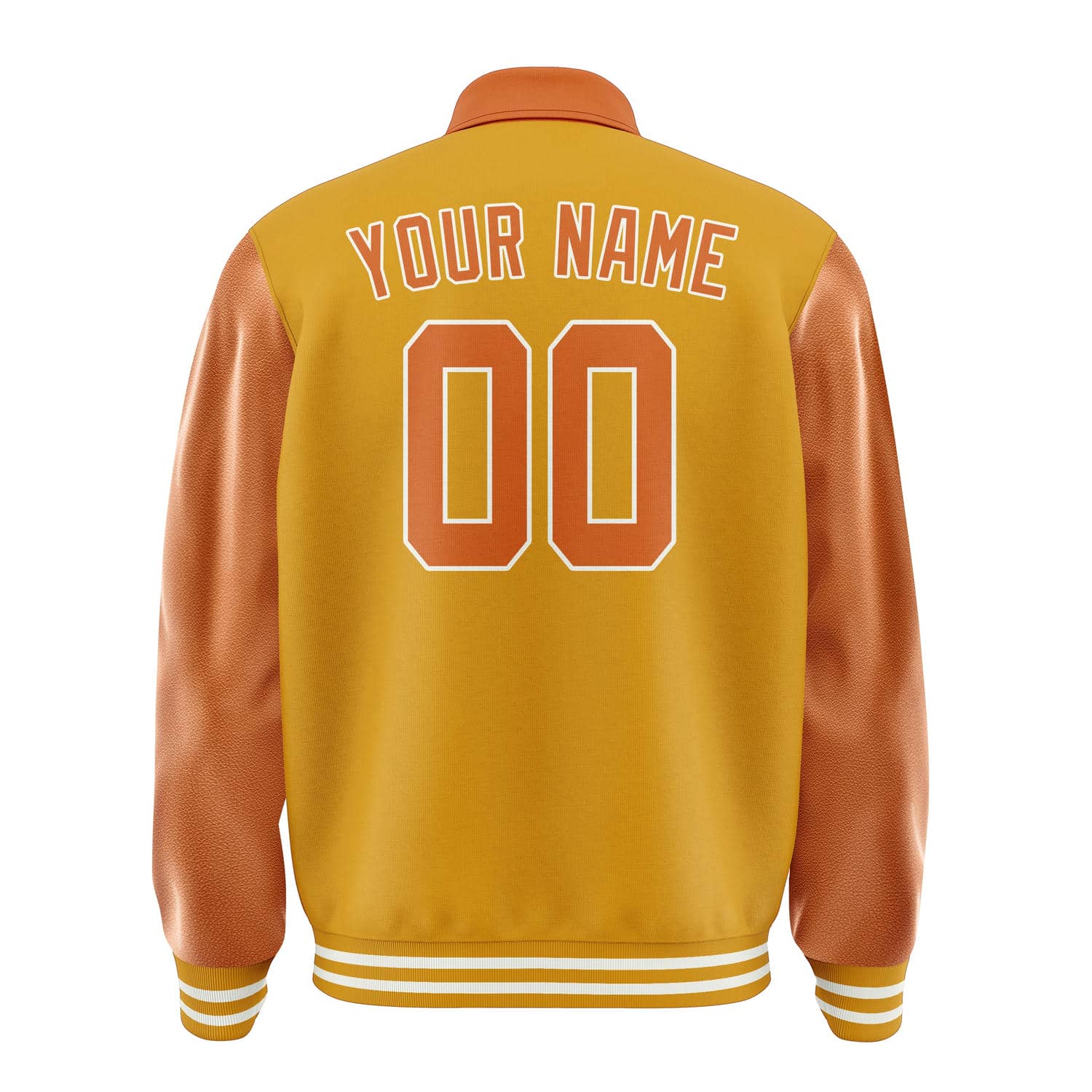Custom Yellow Orange Jacket