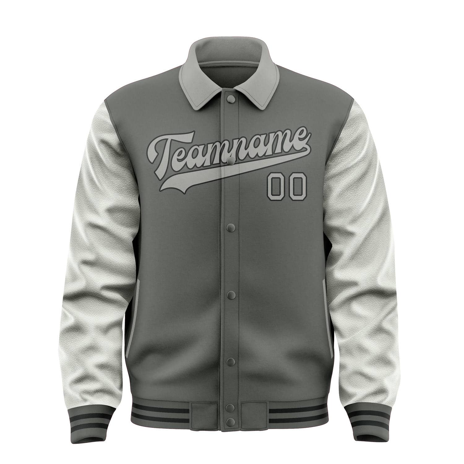 Custom Dark Grey Gray Jacket