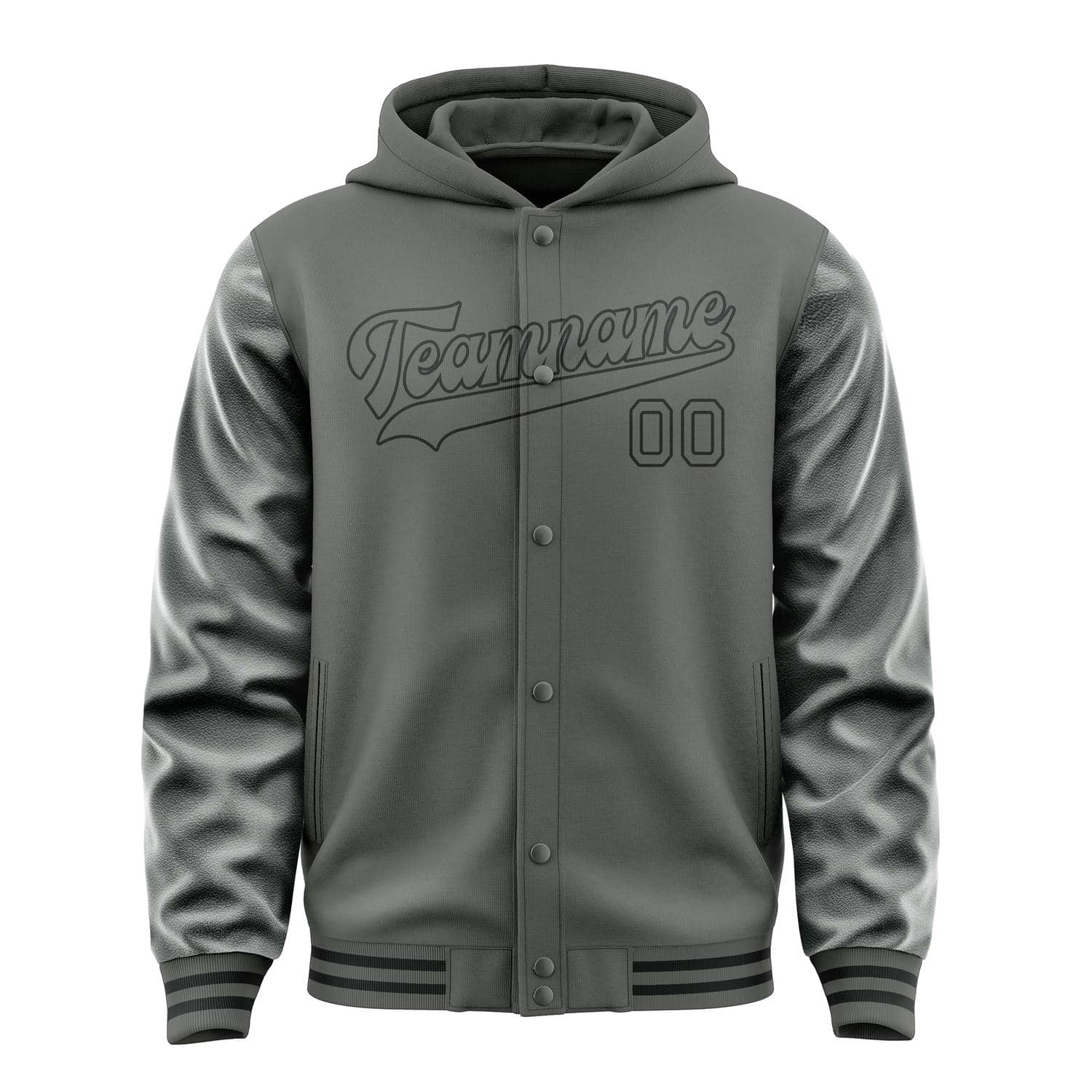 Custom Dark Grey Dark Grey Jacket