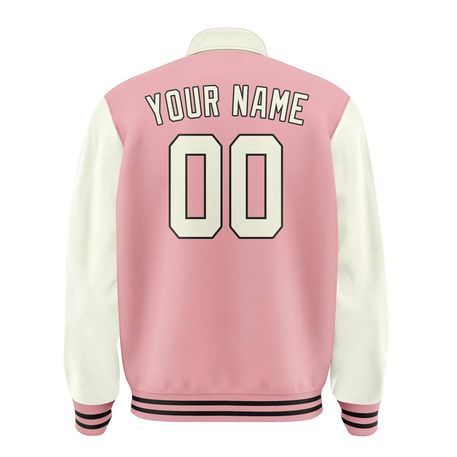 Custom Light Pink Cream Jacket