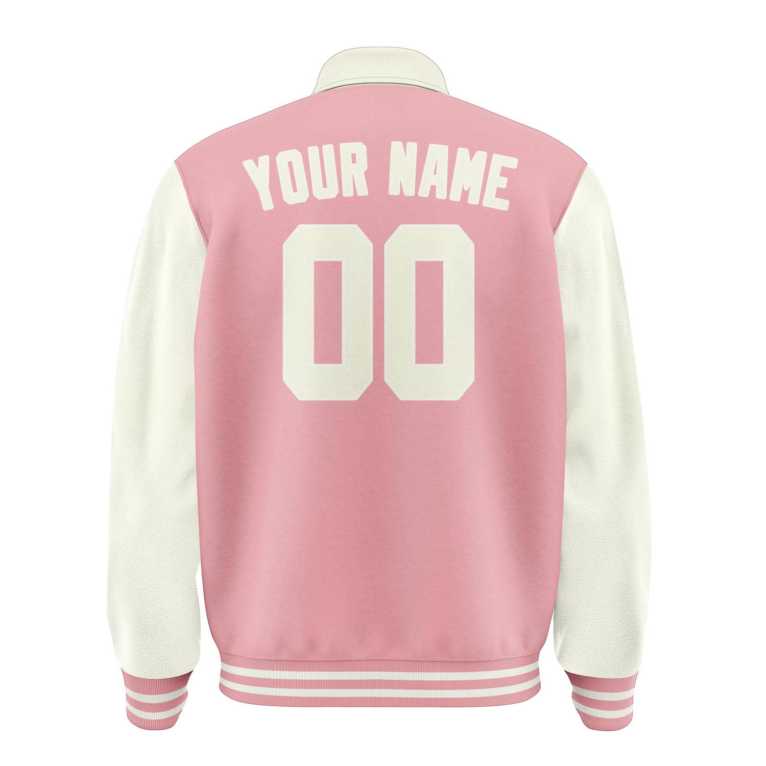 Custom Light Pink Cream Jacket