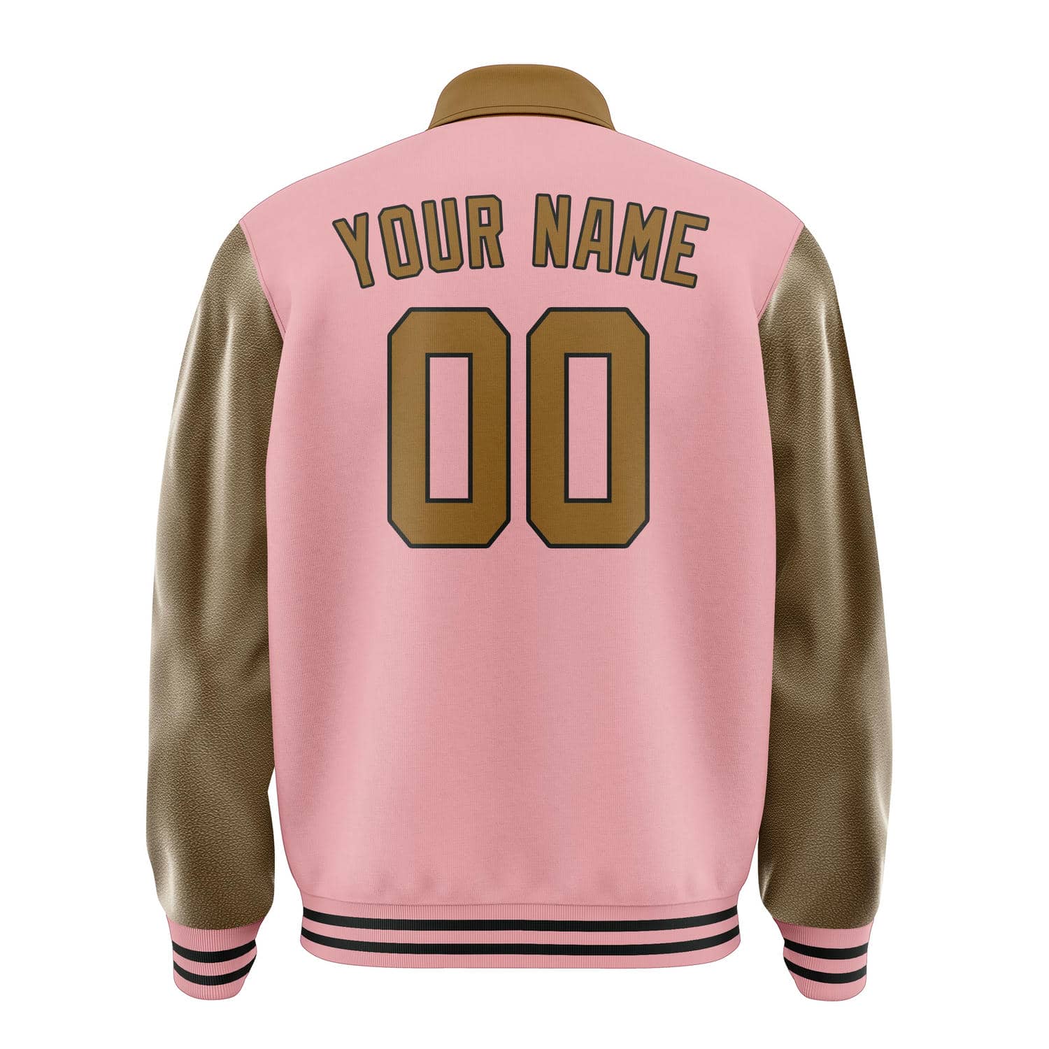 Custom Light Pink Khaki Jacket