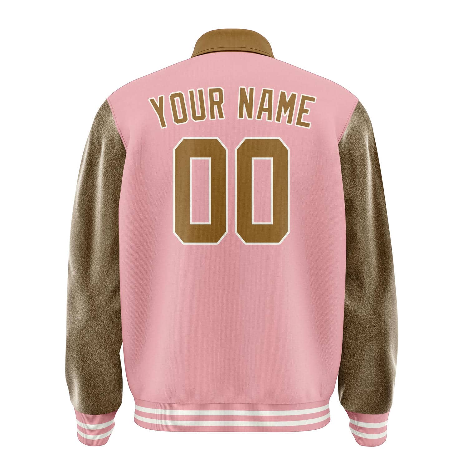 Custom Light Pink Khaki Jacket