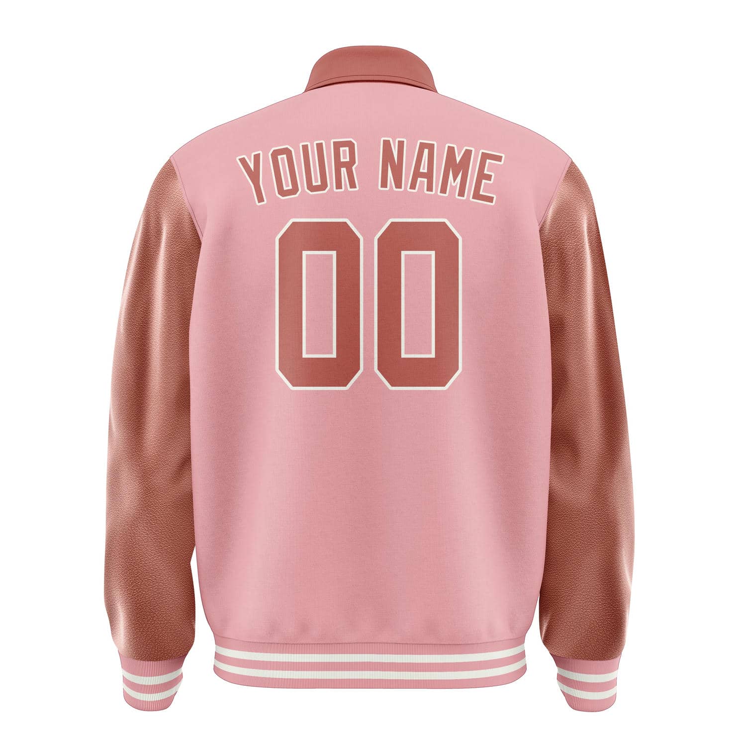 Custom Light Pink Copper Rose Jacket