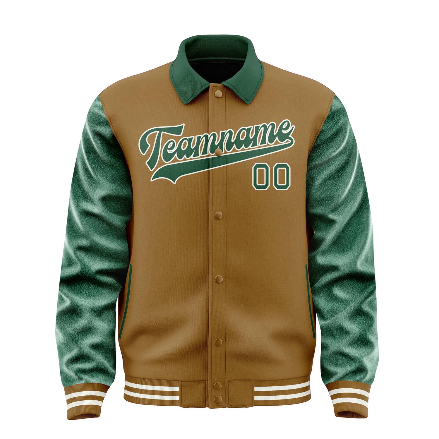 Custom Khaki Green Jacket