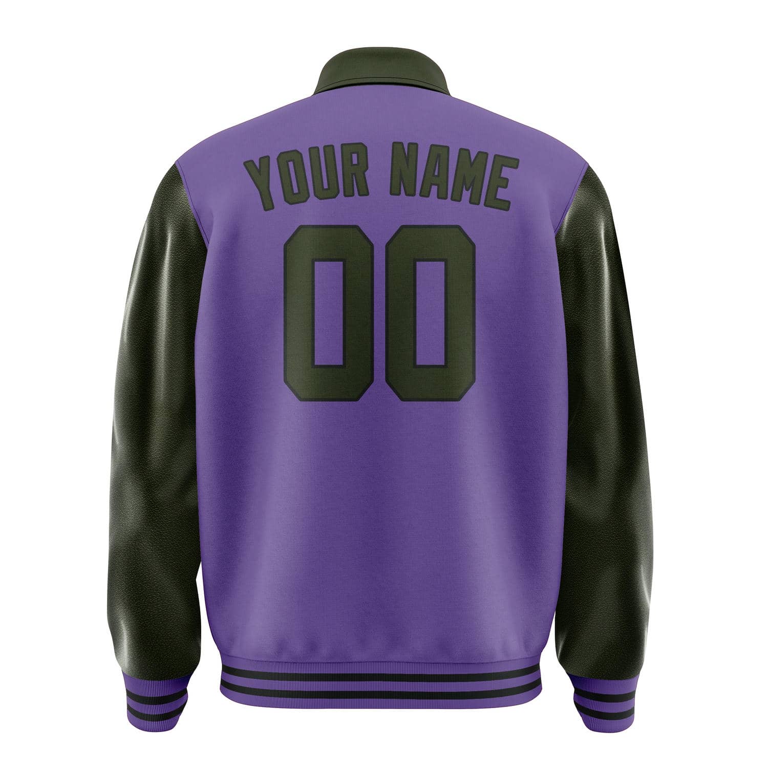 Custom Light Purple Olive Jacket