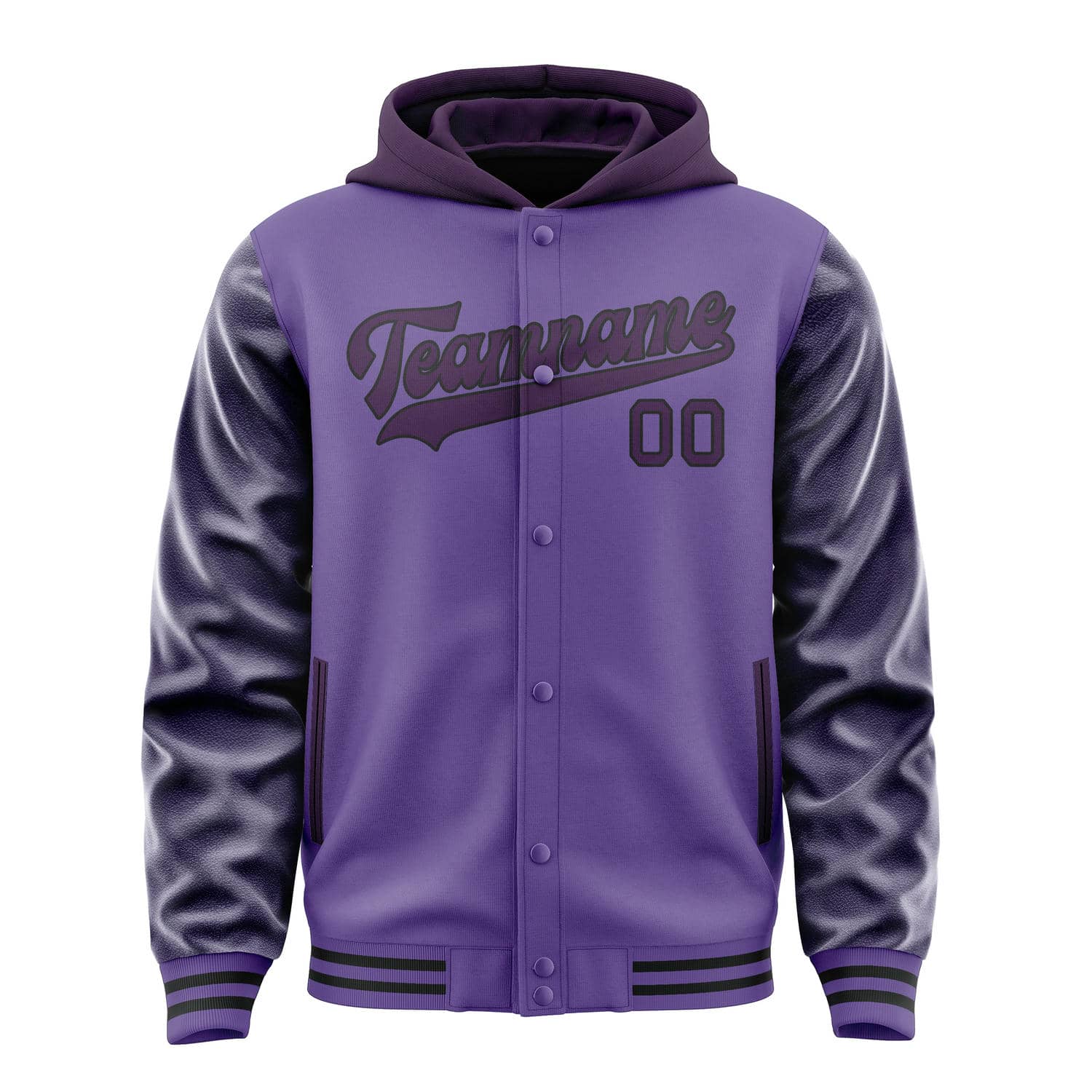 Custom Light Purple Purple Jacket