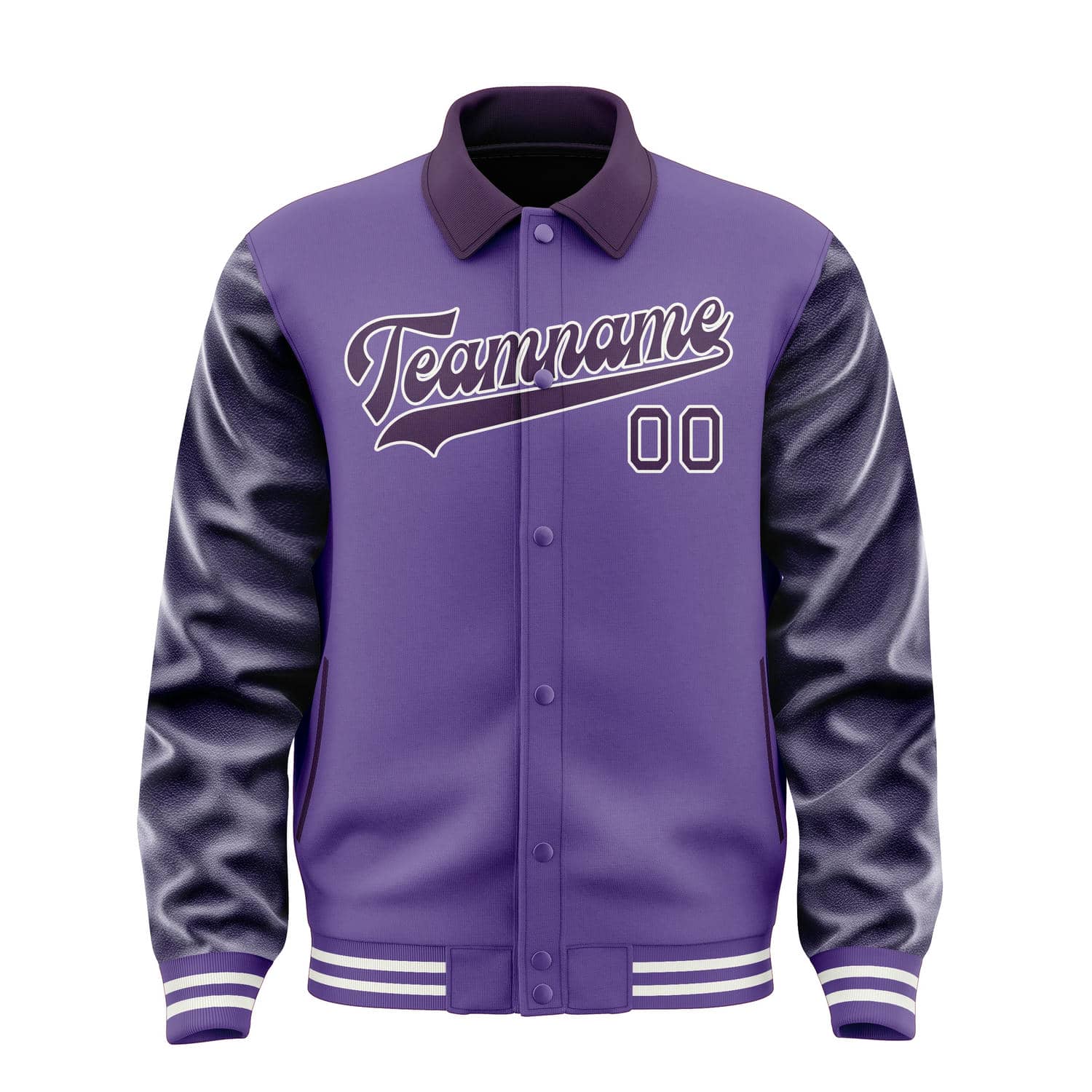 Custom Light Purple Purple Jacket