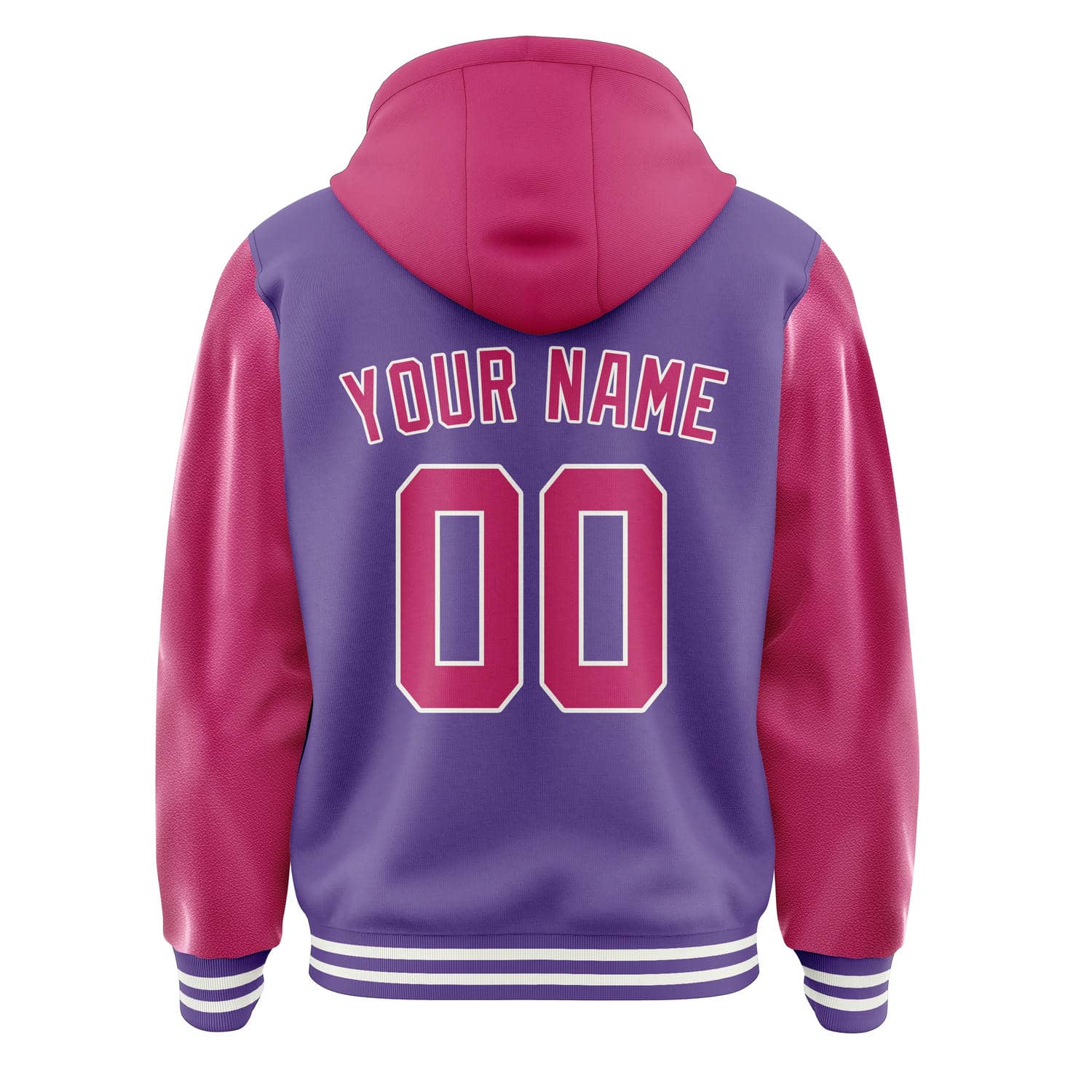 Custom Light Purple Pink Jacket