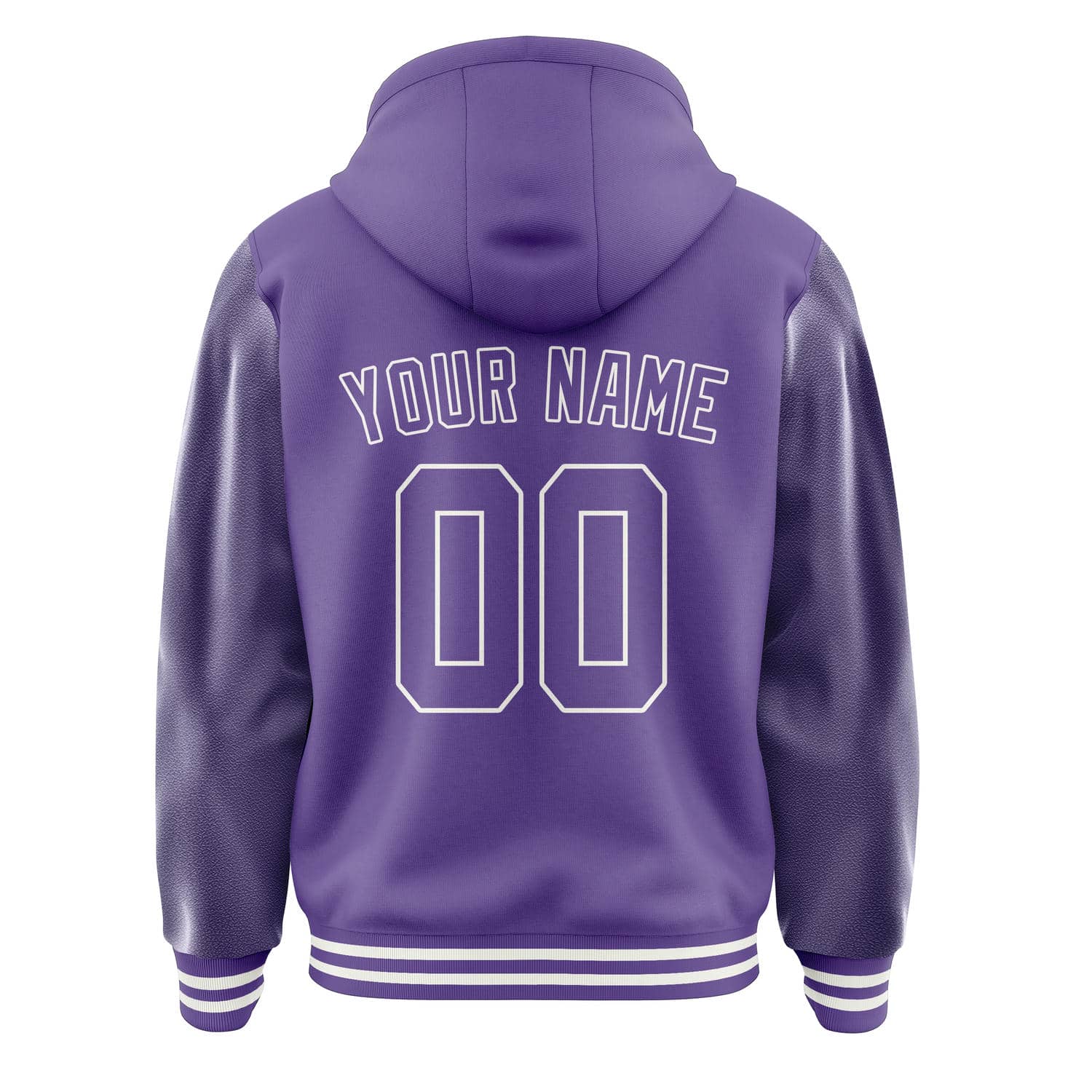 Custom Light Purple Light Purple Jacket
