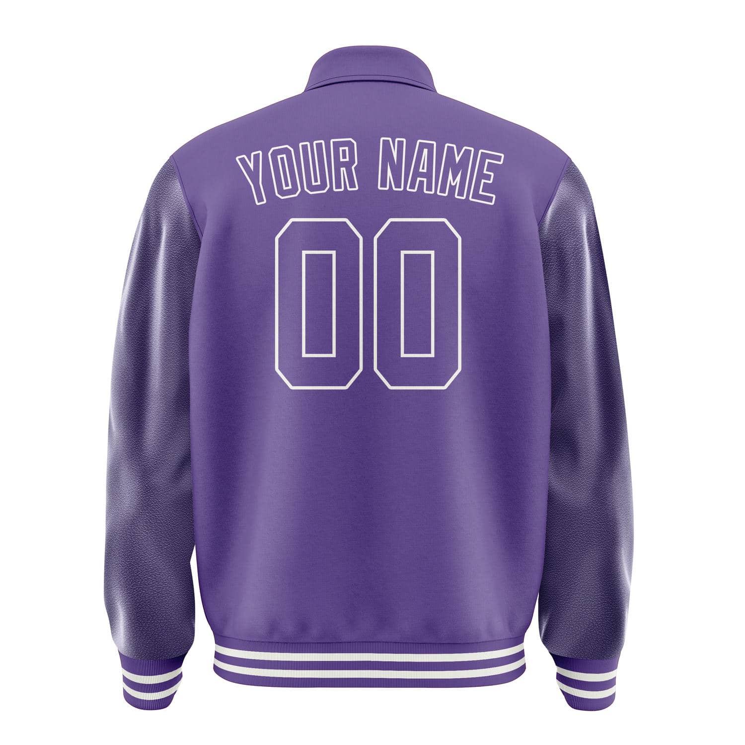 Custom Light Purple Light Purple Jacket