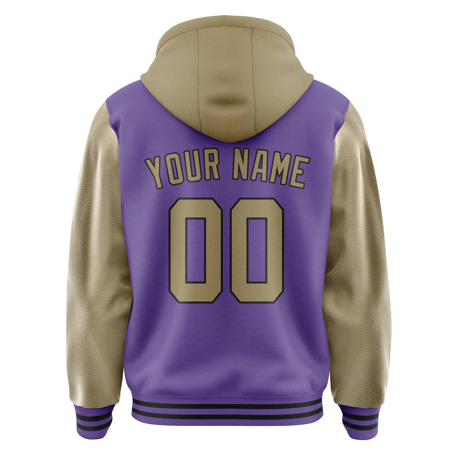 Custom Light Purple Light Khaki Jacket
