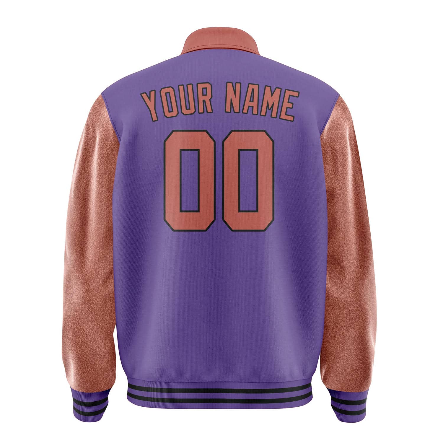 Custom Light Purple Copper Rose Jacket