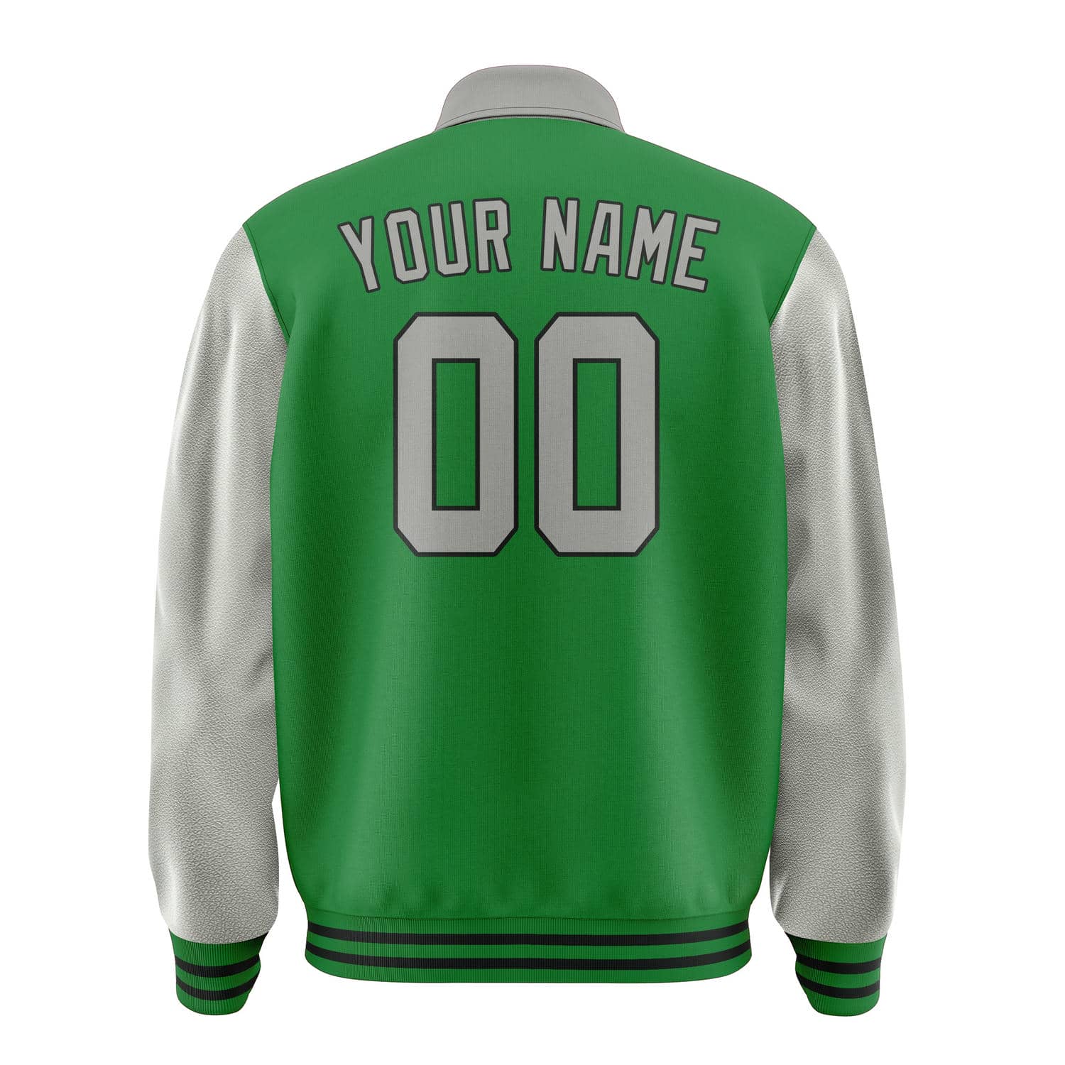 Custom Emerald Green Gray Jacket