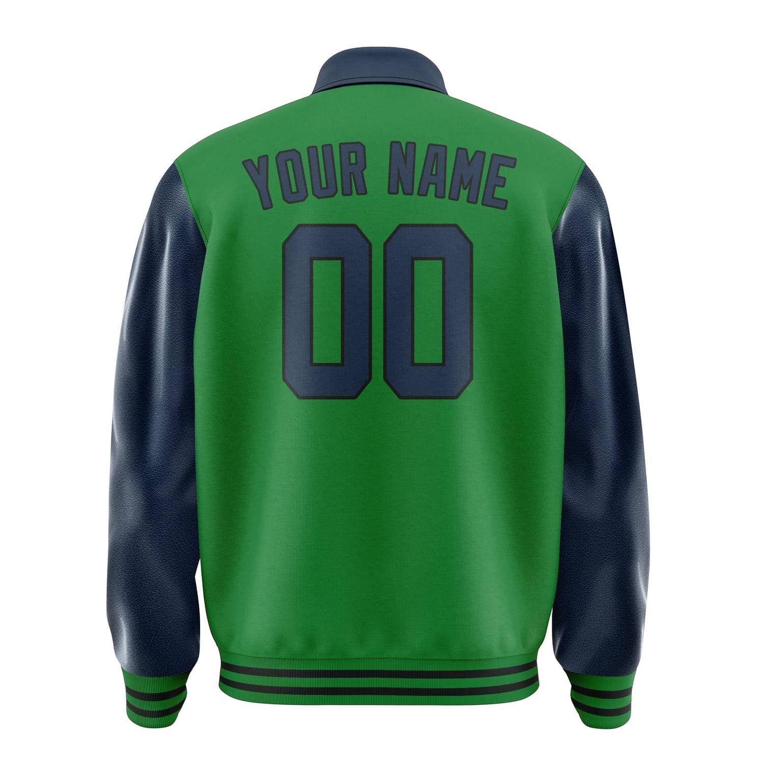 Custom Emerald Green Blue Jacket