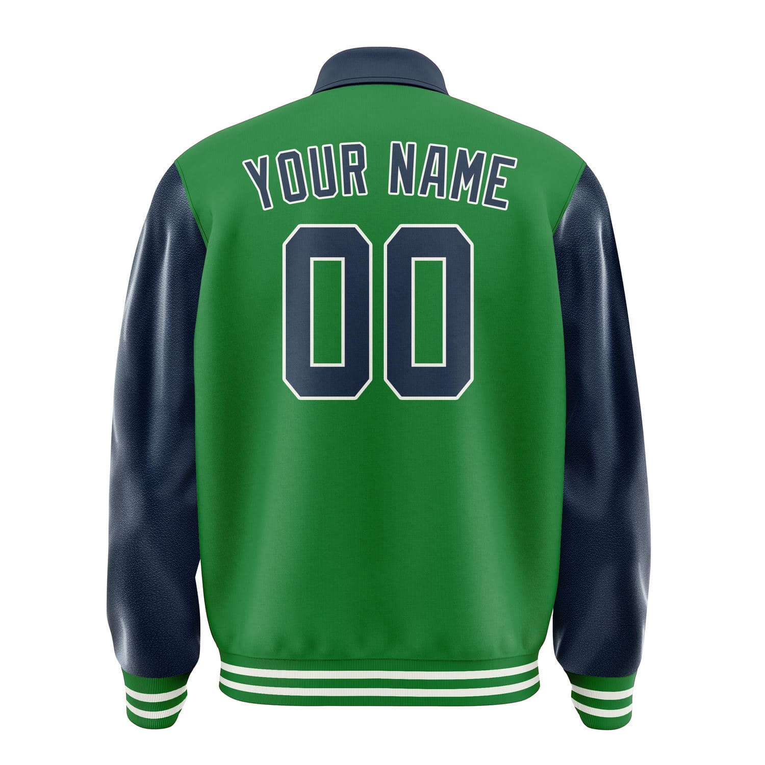 Custom Emerald Green Blue Jacket