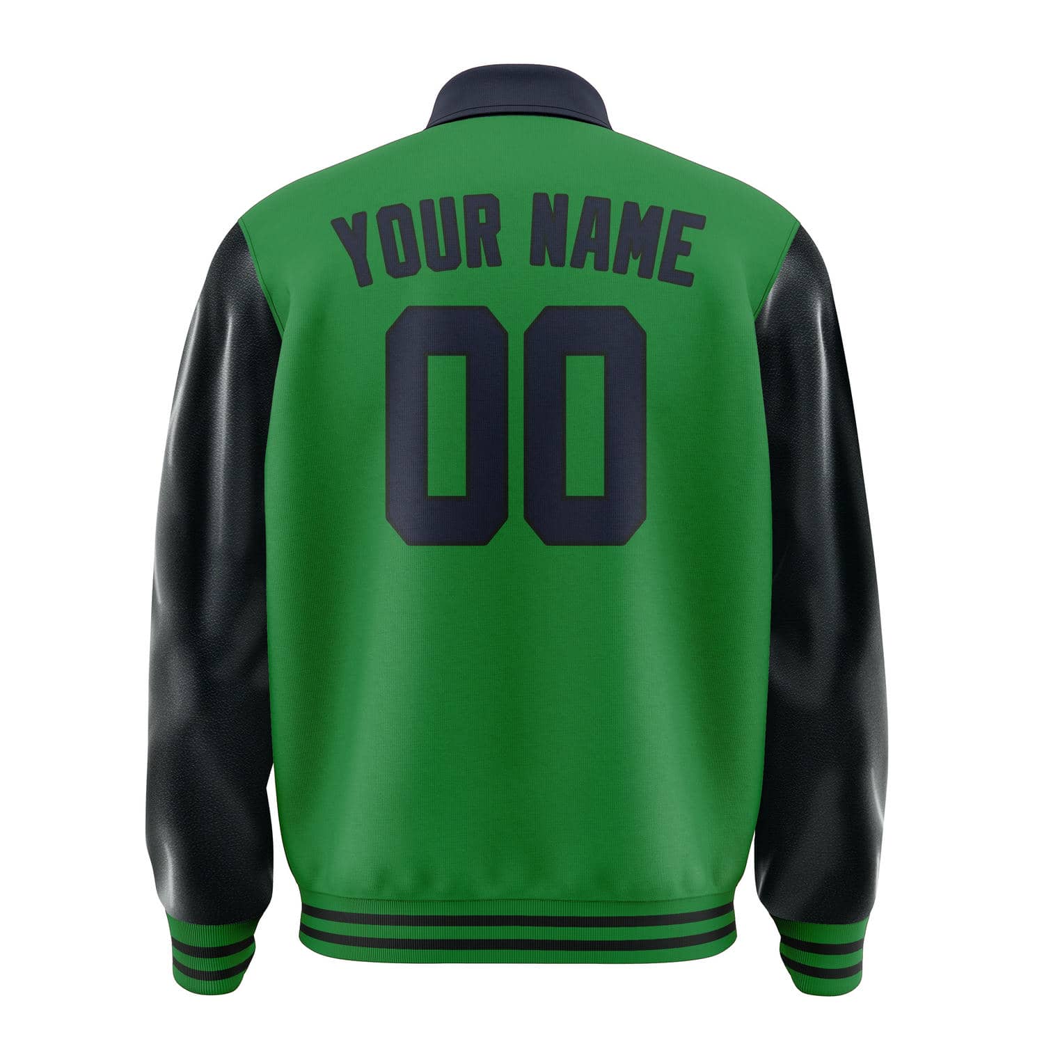 Custom Emerald Green Navy Jacket