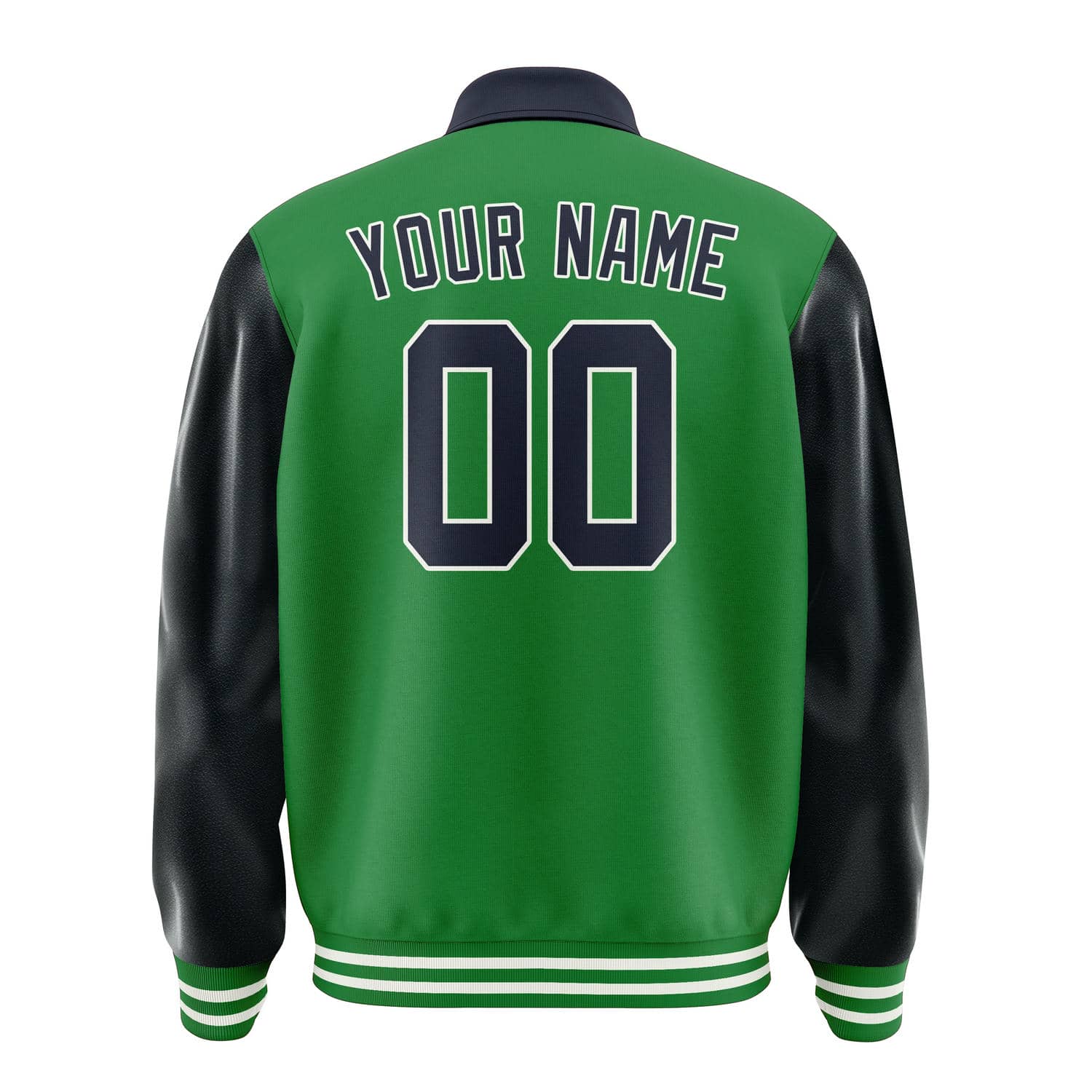 Custom Emerald Green Navy Jacket
