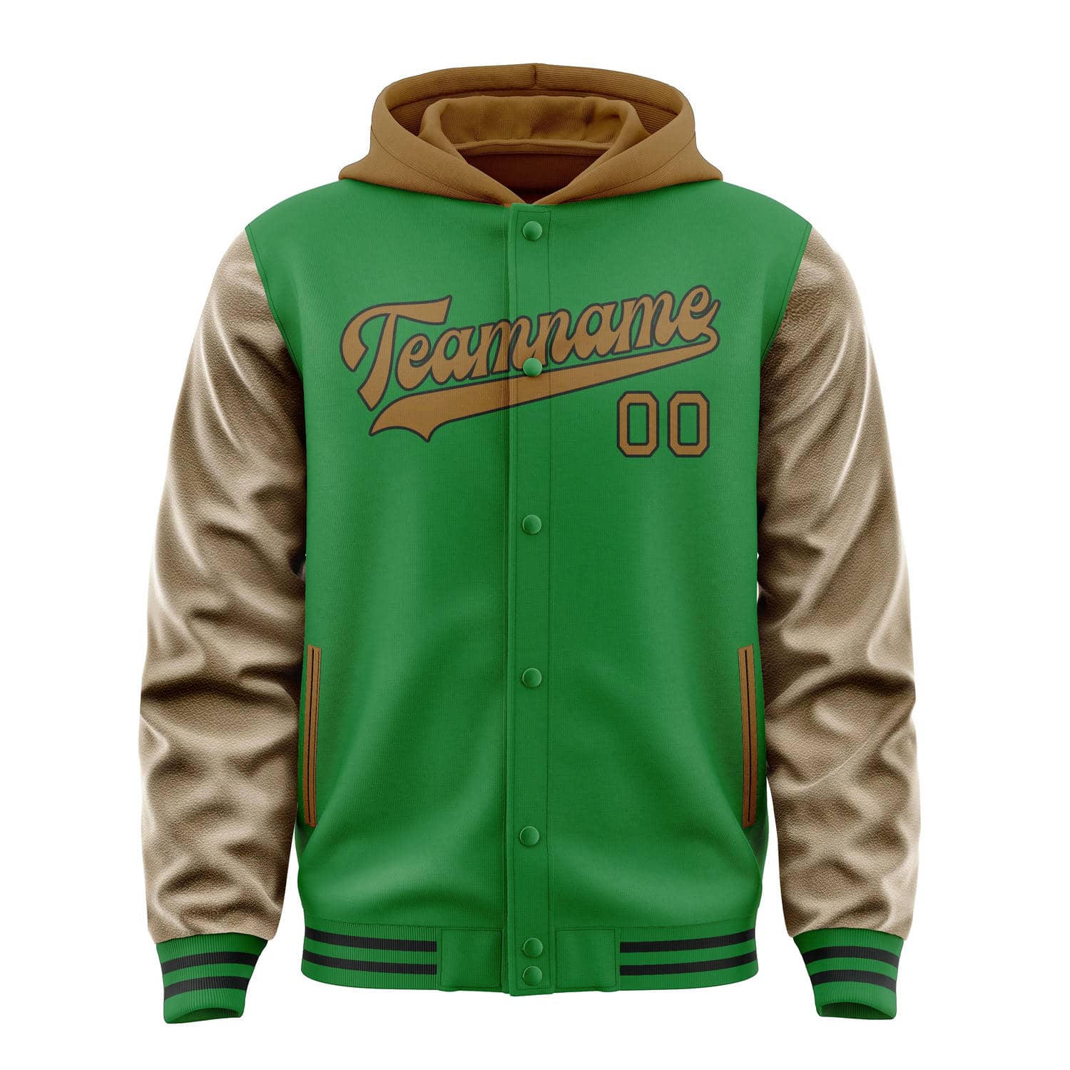 Custom Emerald Green Khaki Jacket
