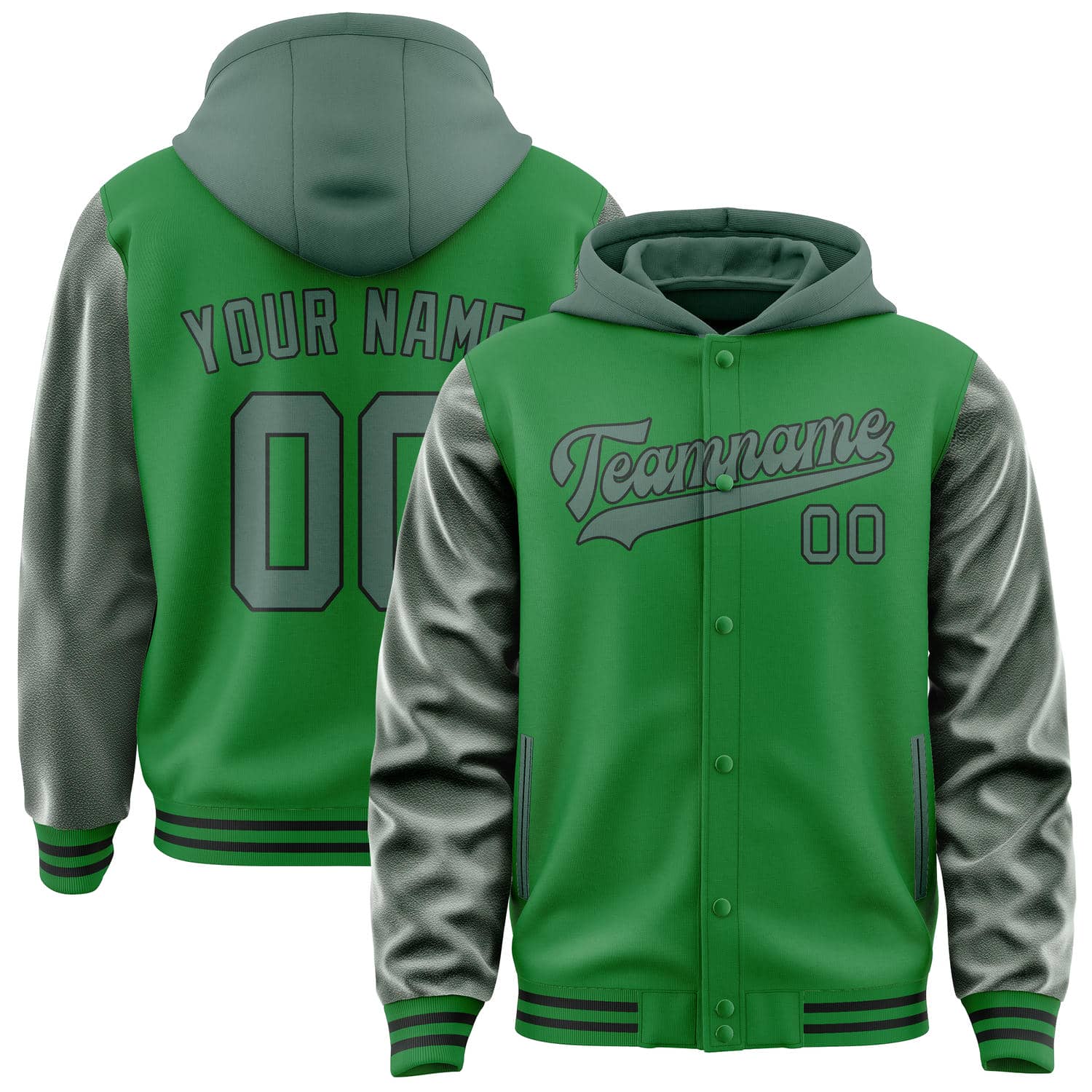 Custom Emerald Green Blue Green Jacket