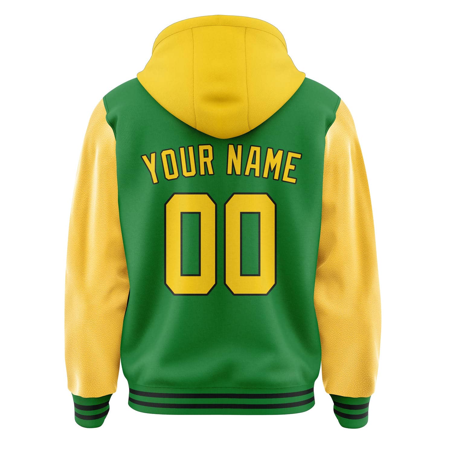 Custom Emerald Green Gold Jacket