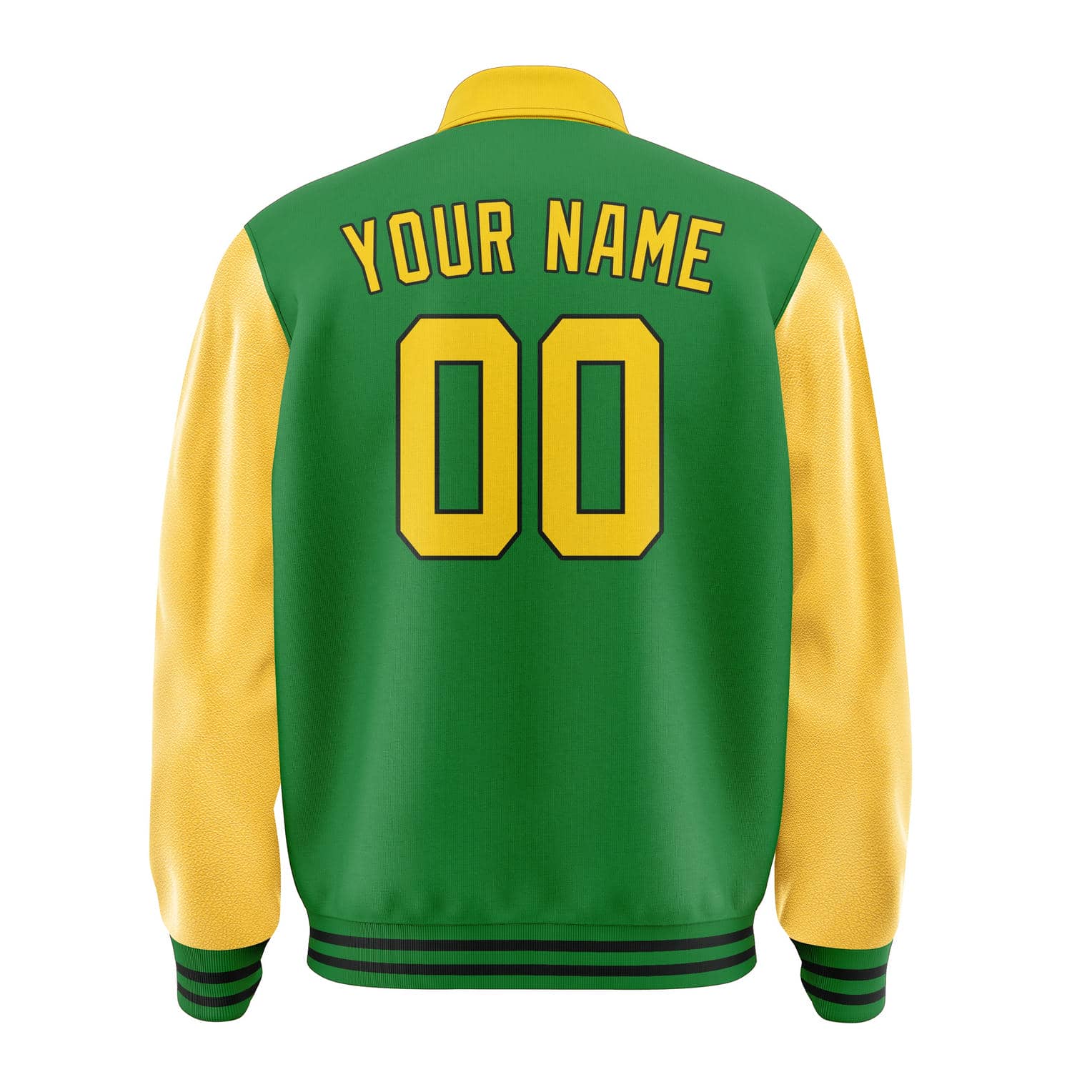 Custom Emerald Green Gold Jacket