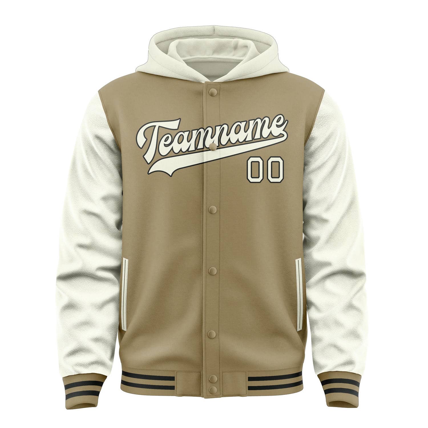 Custom Light Khaki Cream Jacket
