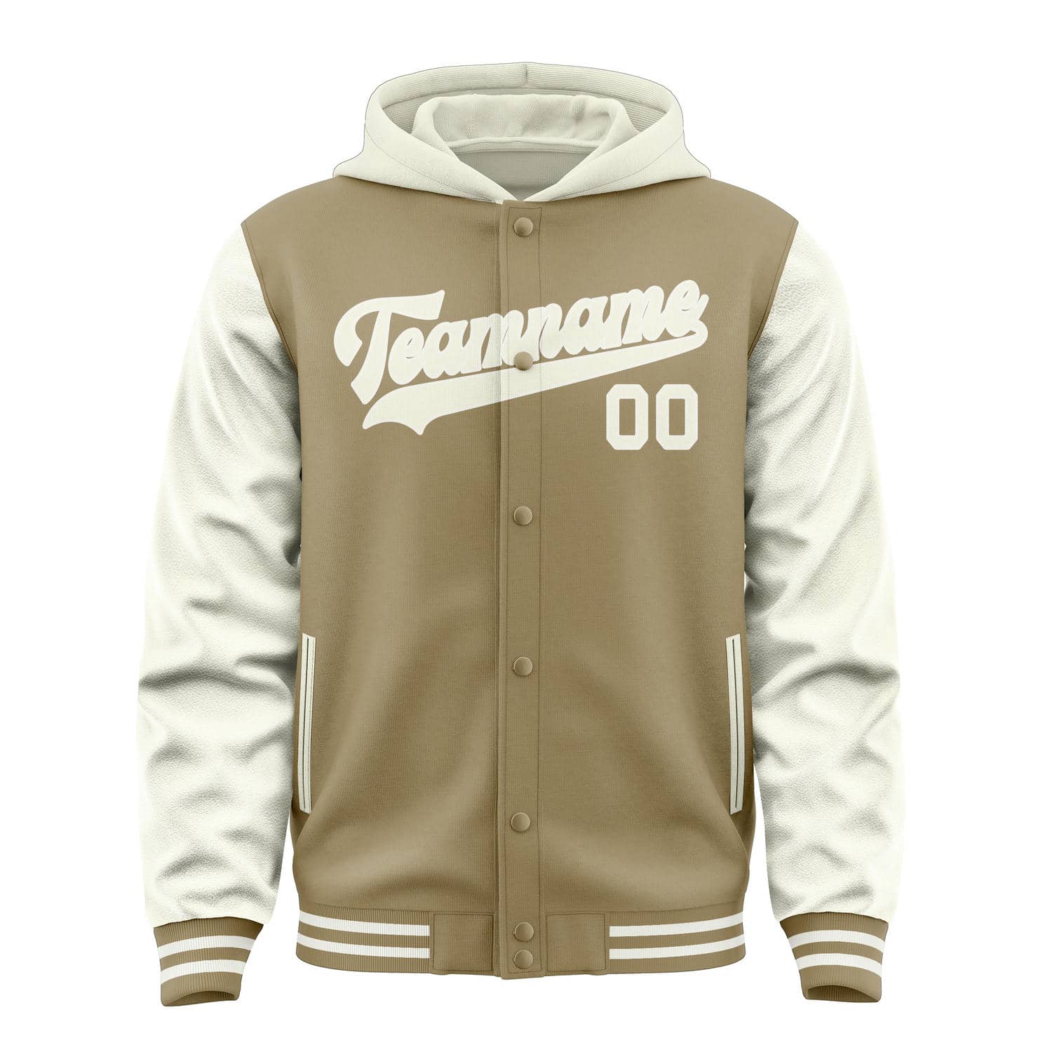 Custom Light Khaki Cream Jacket