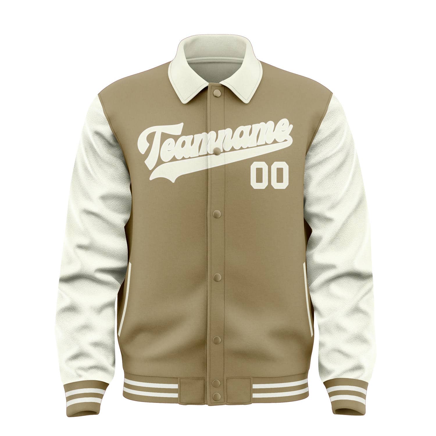 Custom Light Khaki Cream Jacket