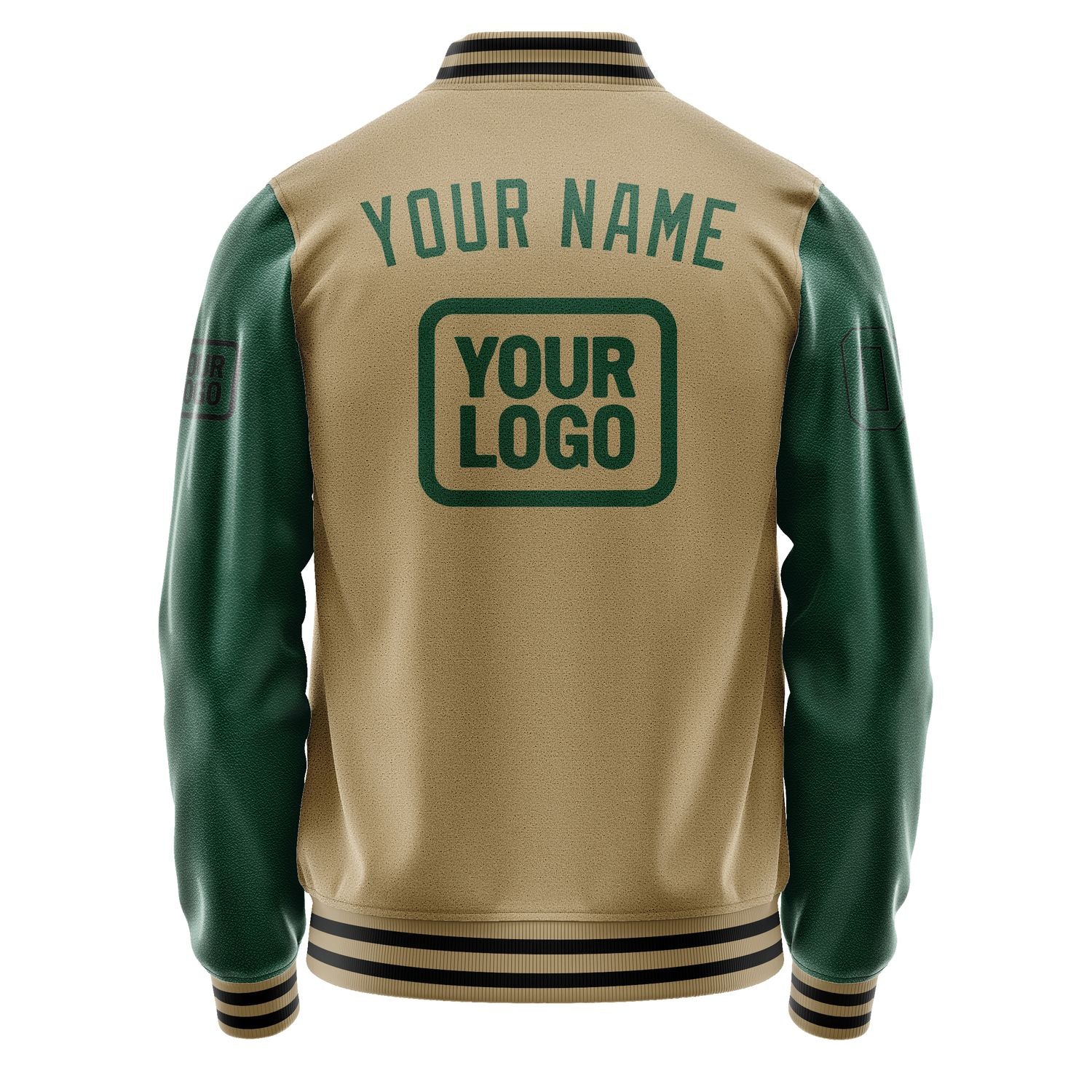 Custom Light Khaki Green Jacket JA252505251717050517