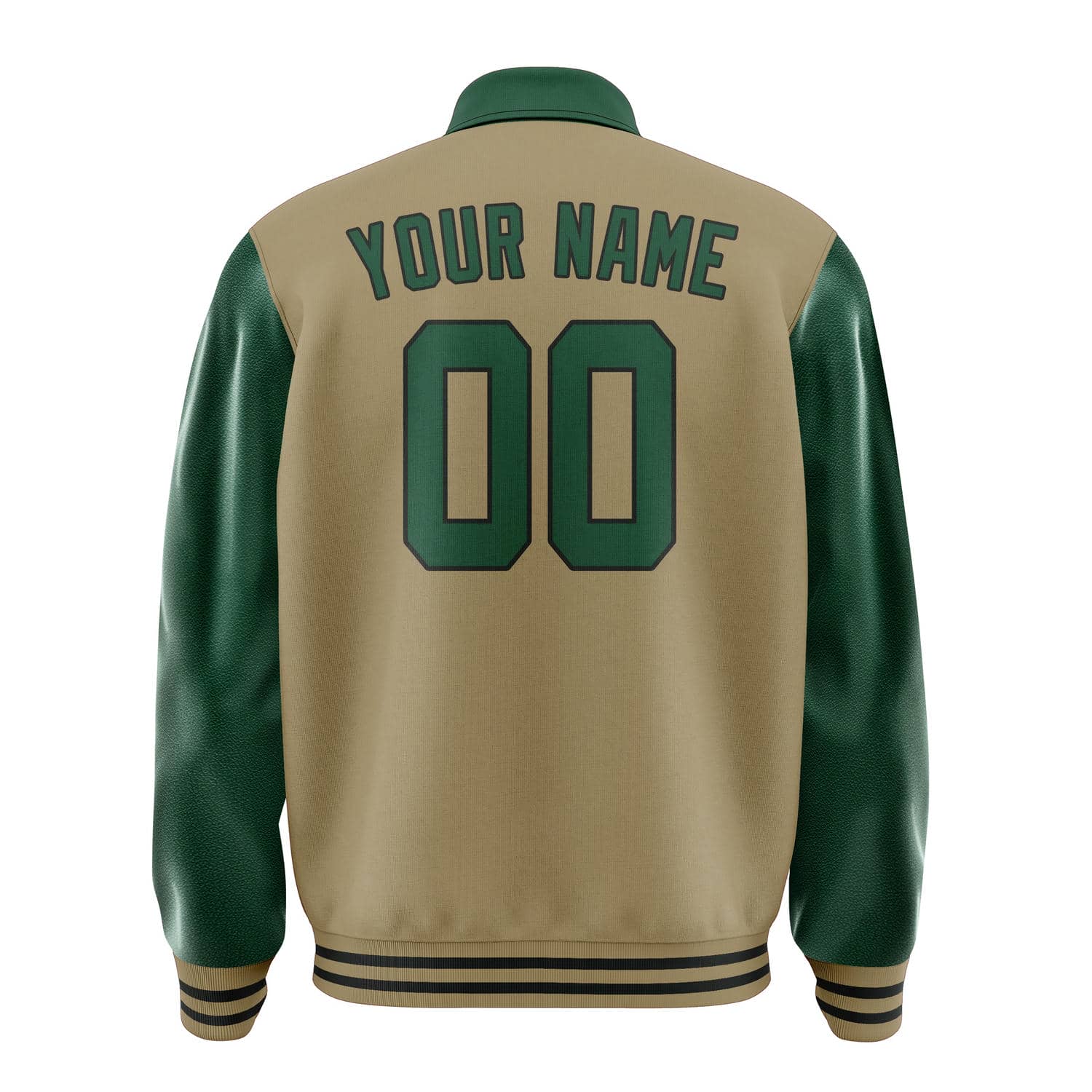Custom Light Khaki Green Jacket