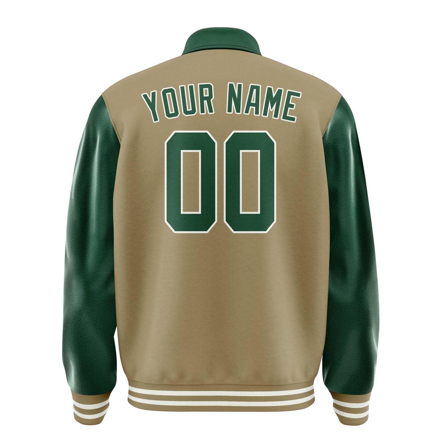 Custom Light Khaki Green Jacket