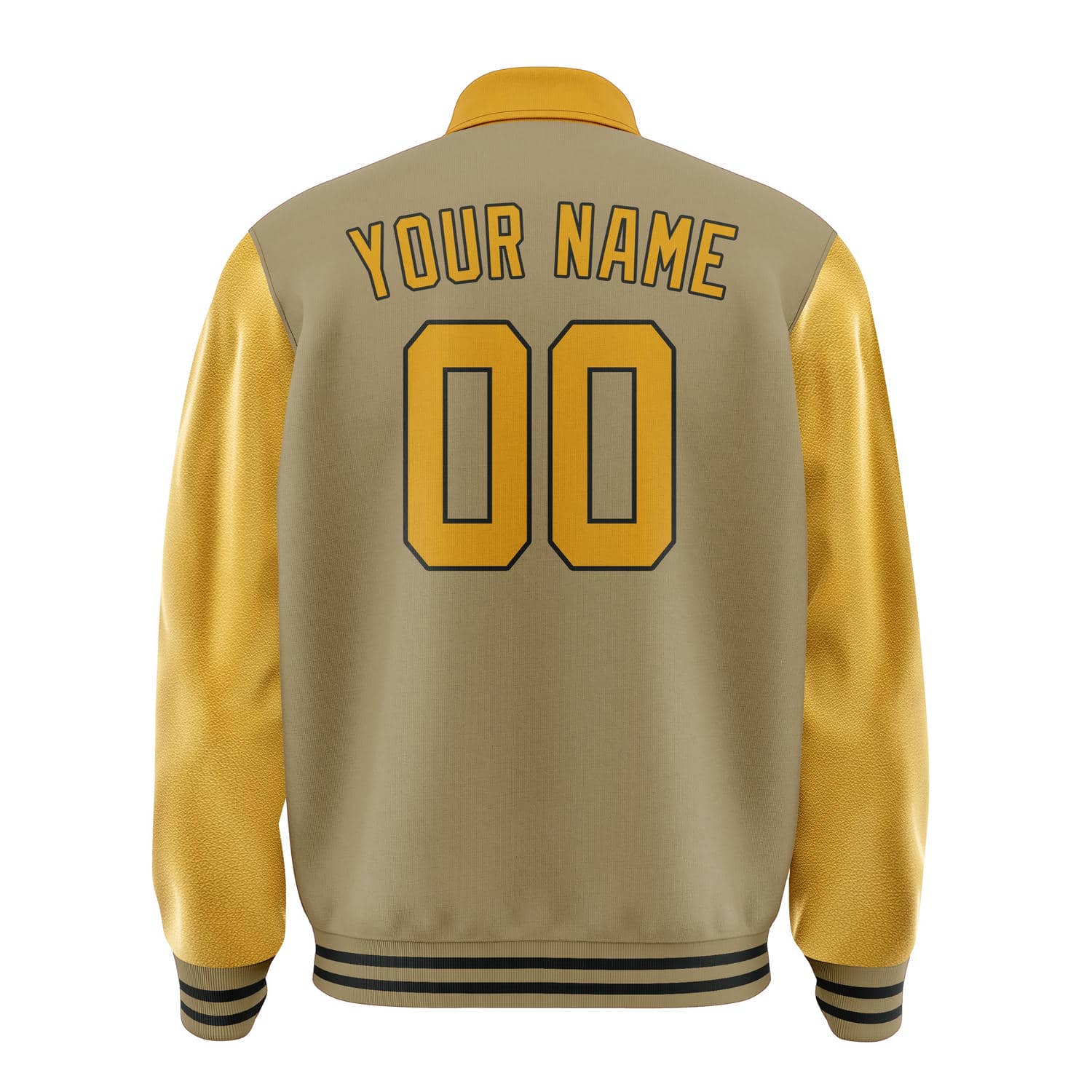 Custom Light Khaki Yellow Jacket