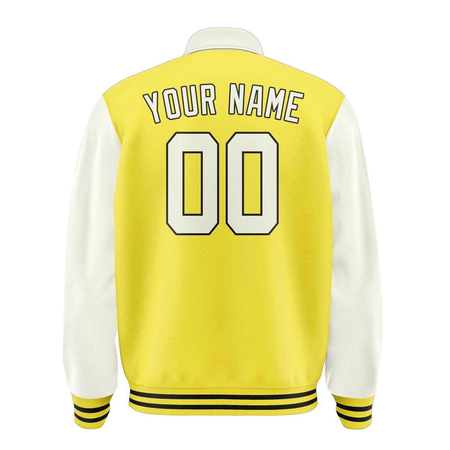 Custom Light Yellow Cream Jacket