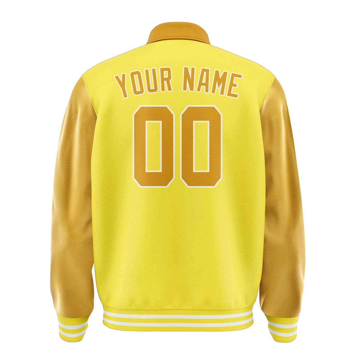 Custom Light Yellow Yellow Jacket
