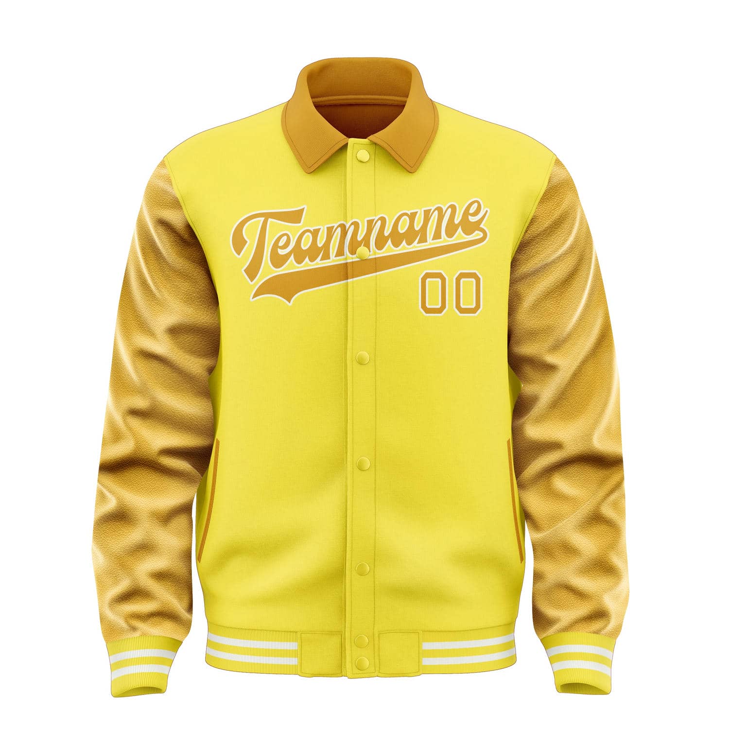 Custom Light Yellow Yellow Jacket