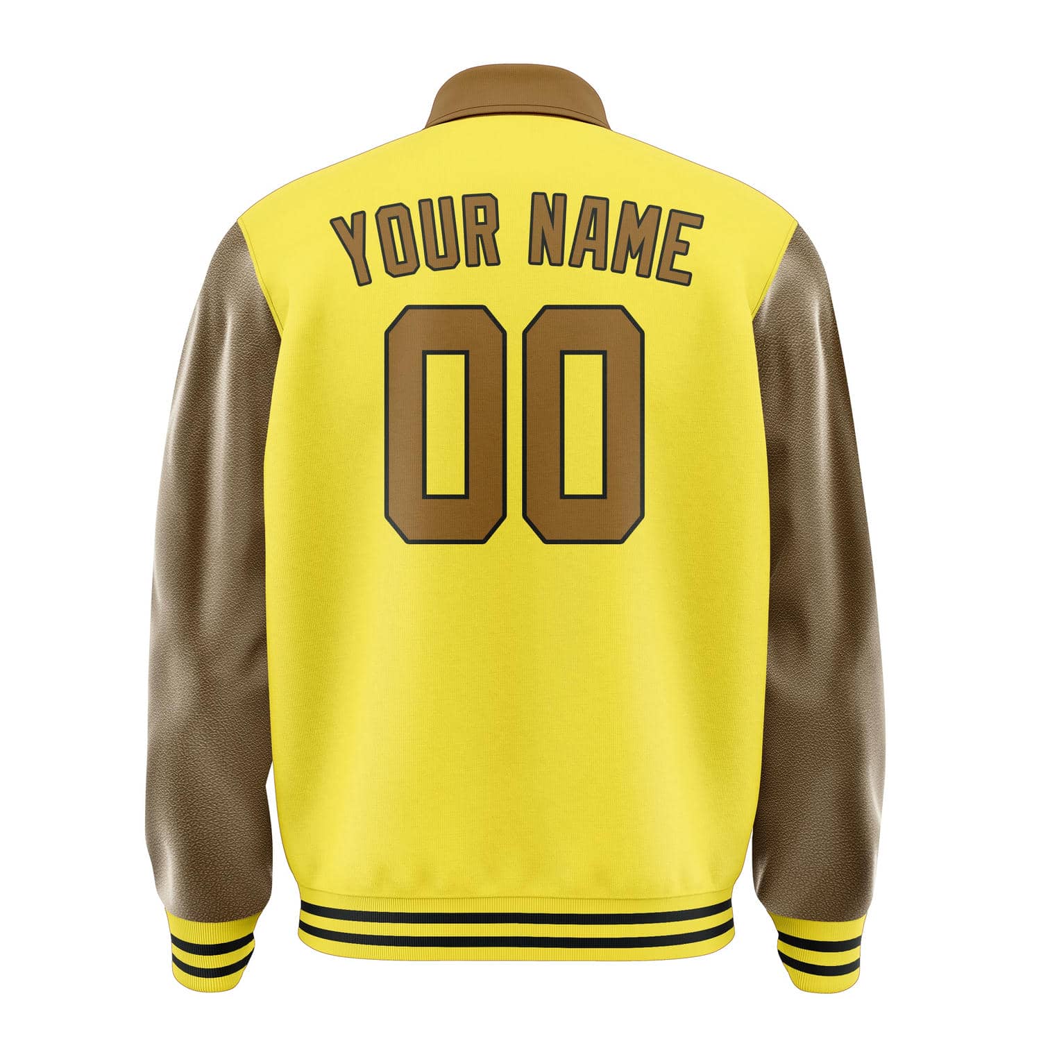Custom Light Yellow Khaki Jacket