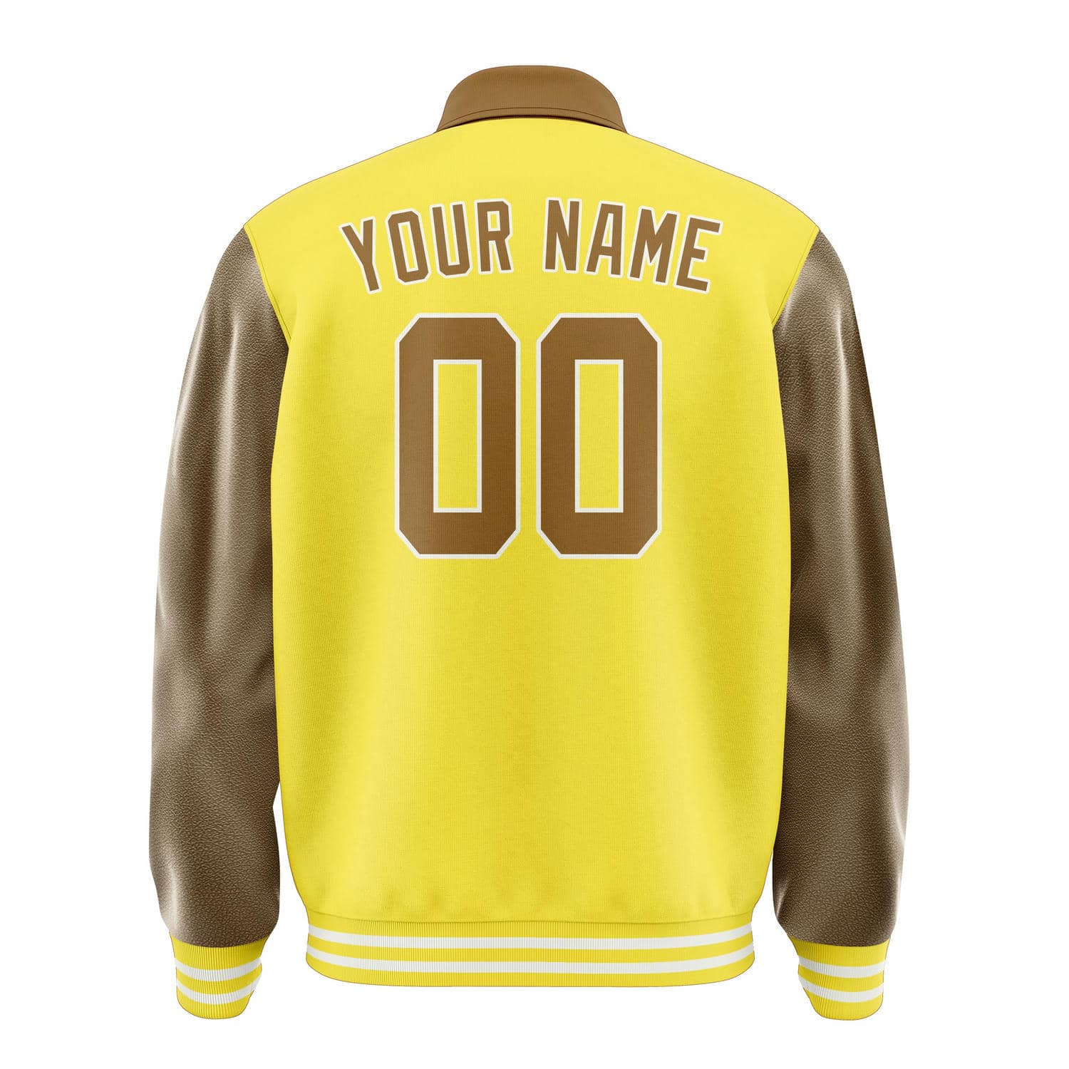 Custom Light Yellow Khaki Jacket