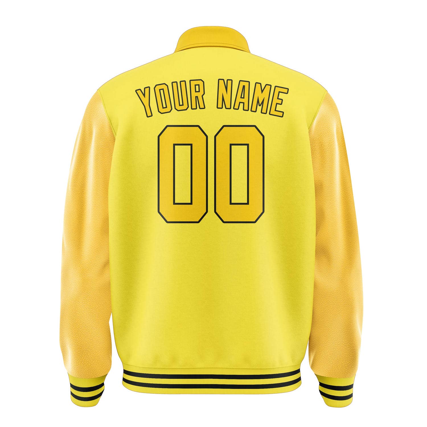 Custom Light Yellow Gold Jacket