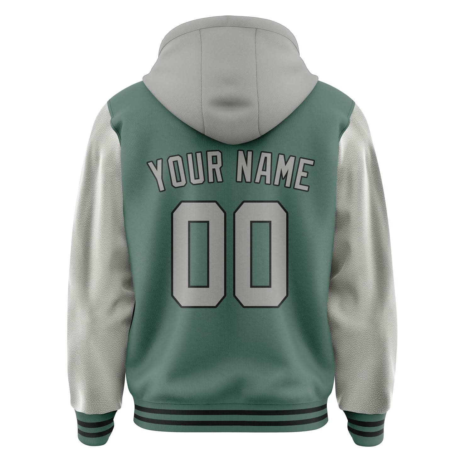 Custom Blue Green Gray Jacket