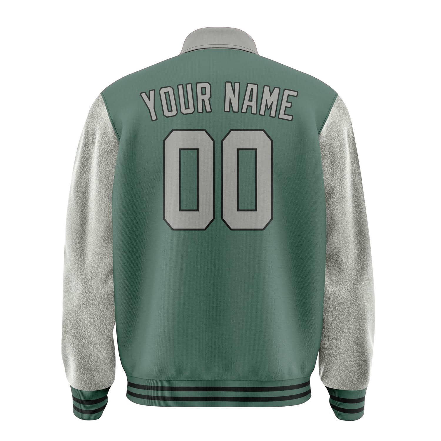 Custom Blue Green Gray Jacket