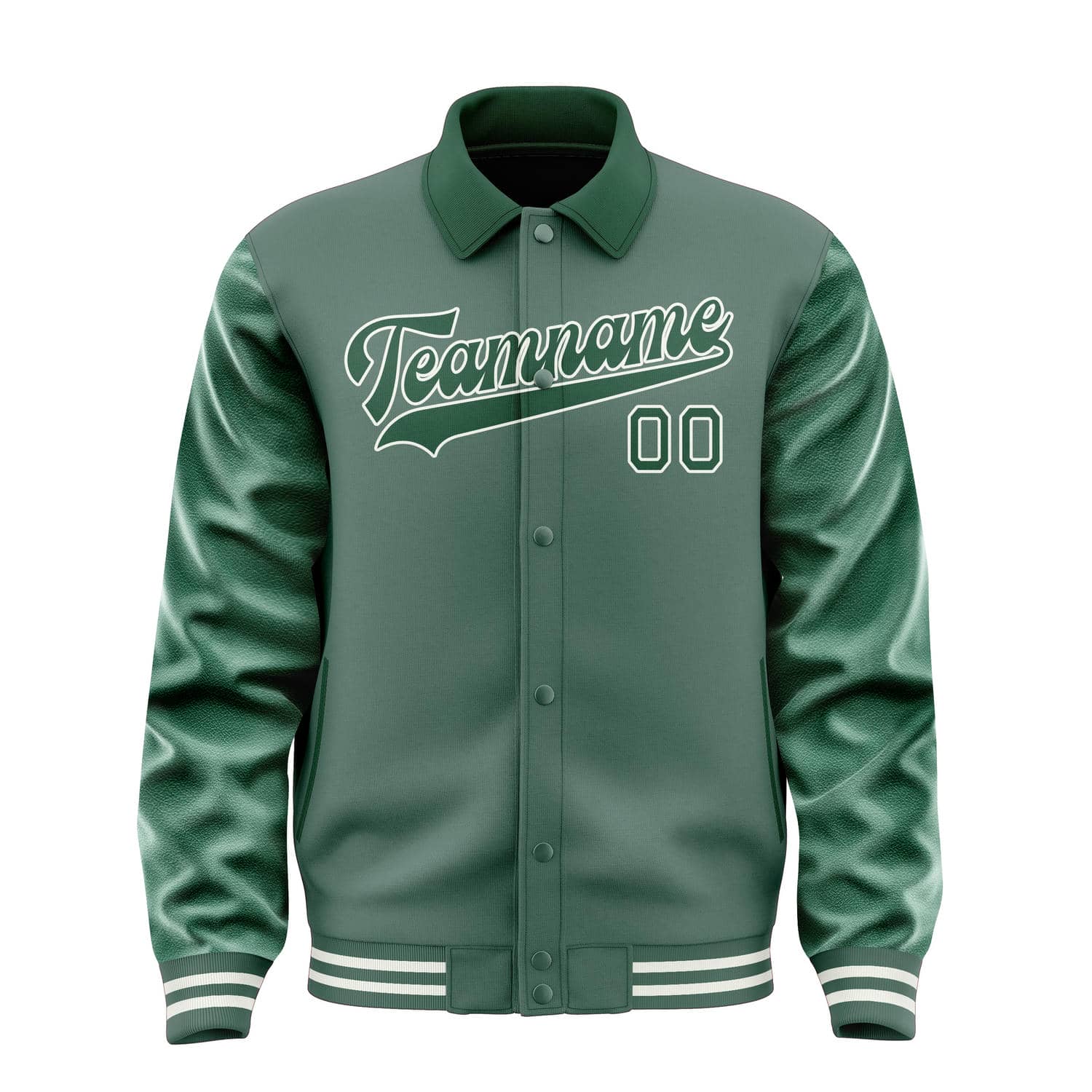 Custom Blue Green Green Jacket