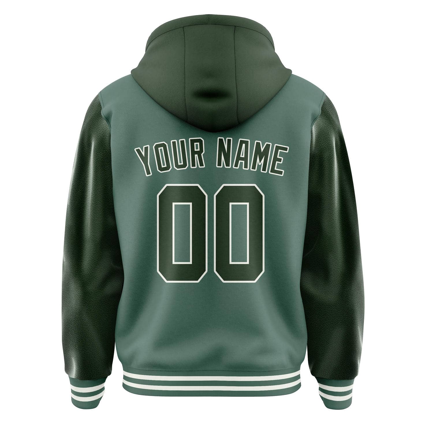 Custom Blue Green Dark Green Jacket