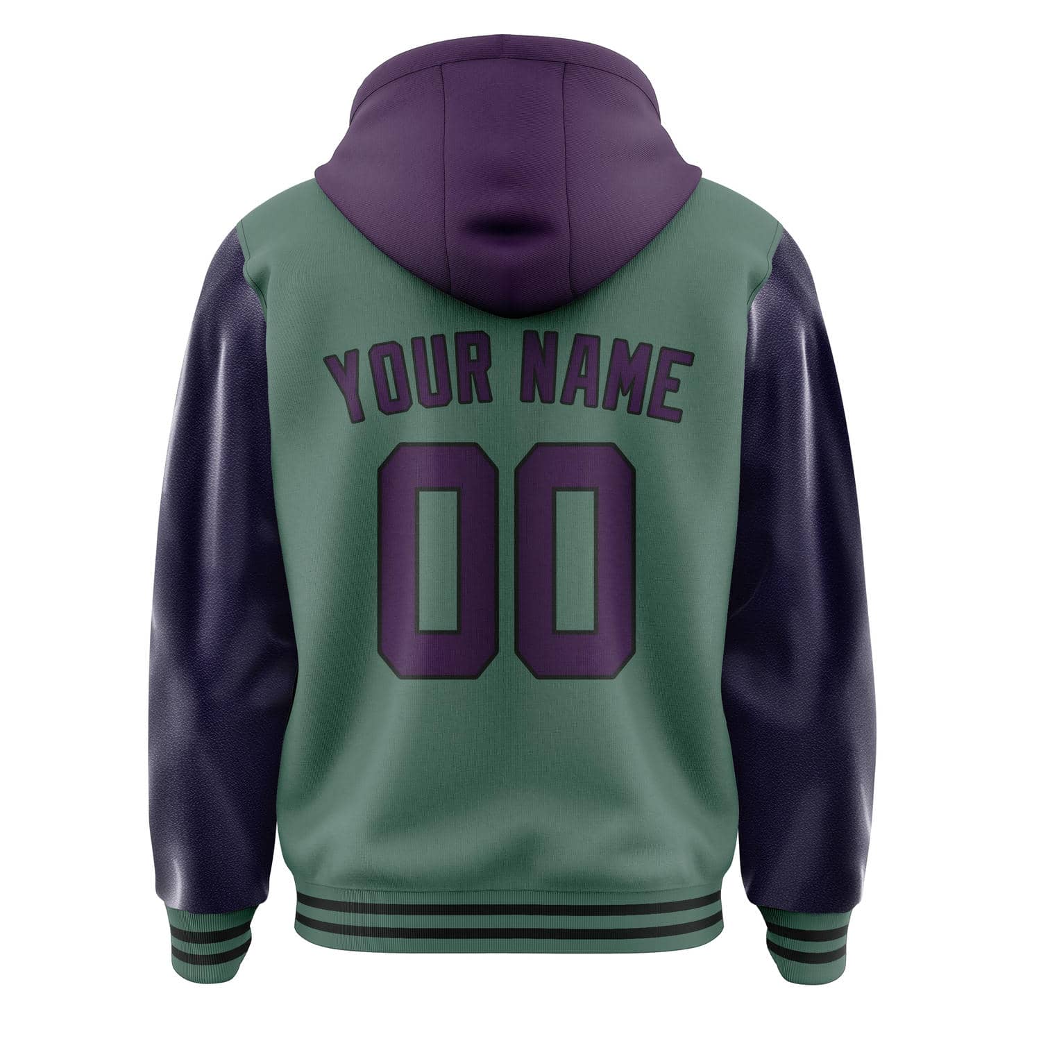 Custom Blue Green Purple Jacket