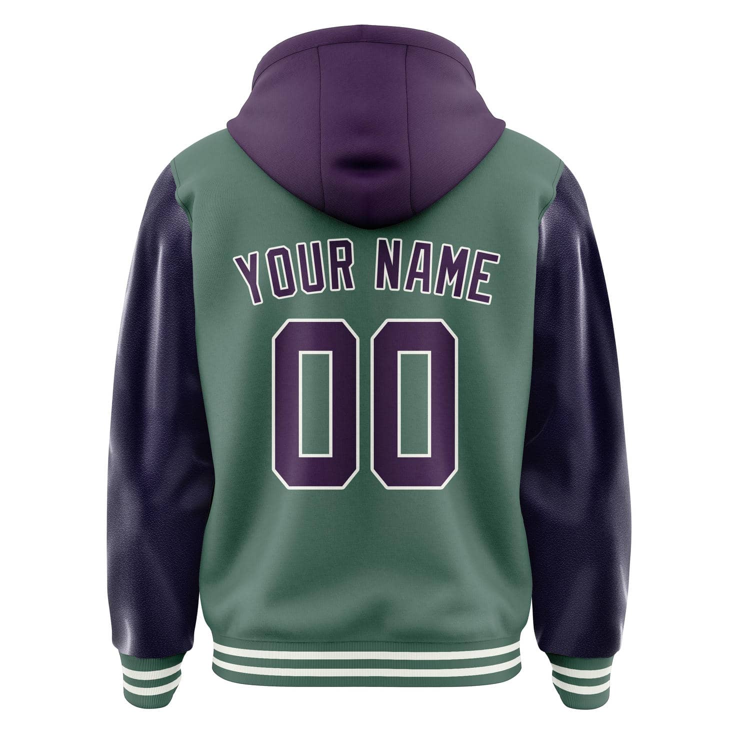 Custom Blue Green Purple Jacket