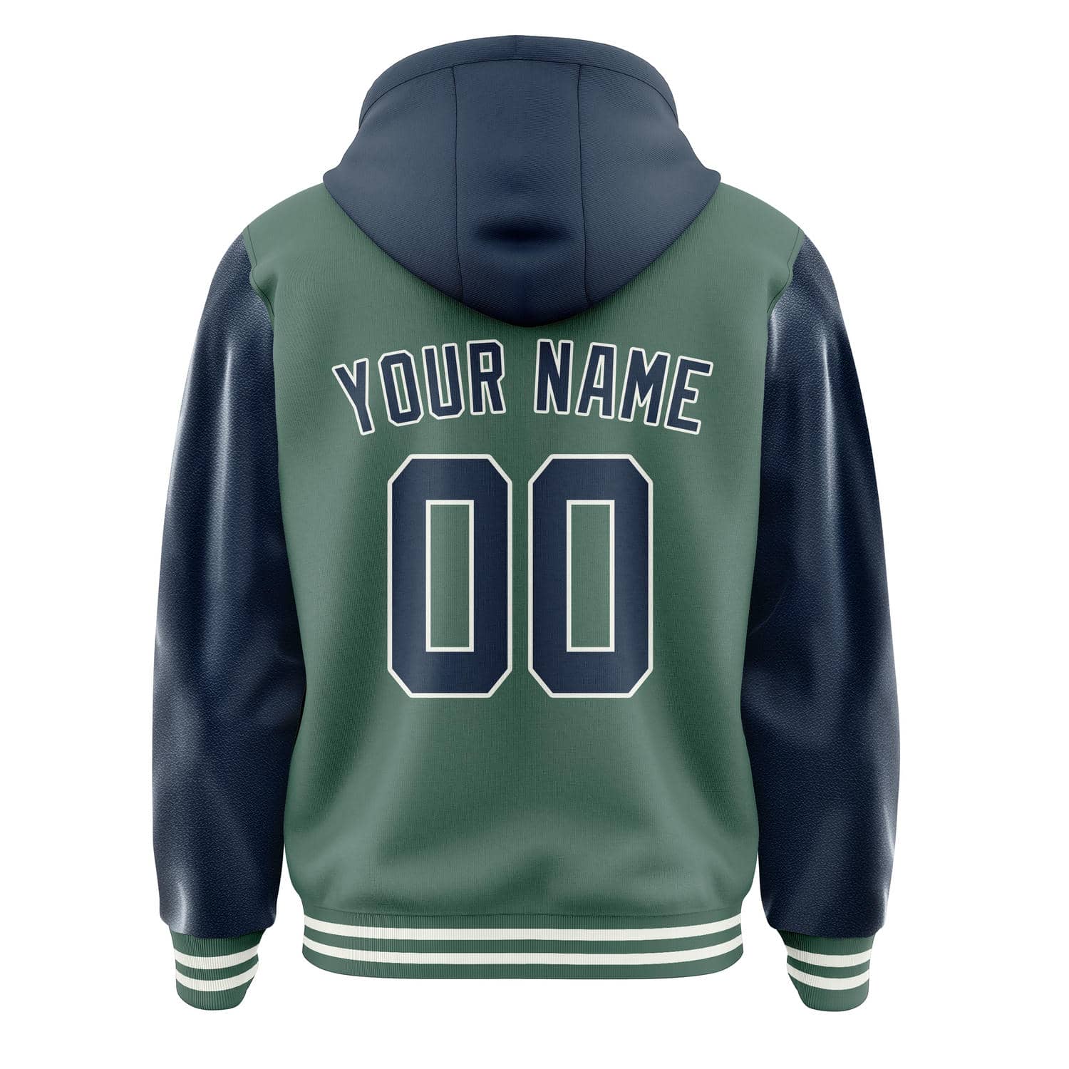 Custom Blue Green Blue Jacket