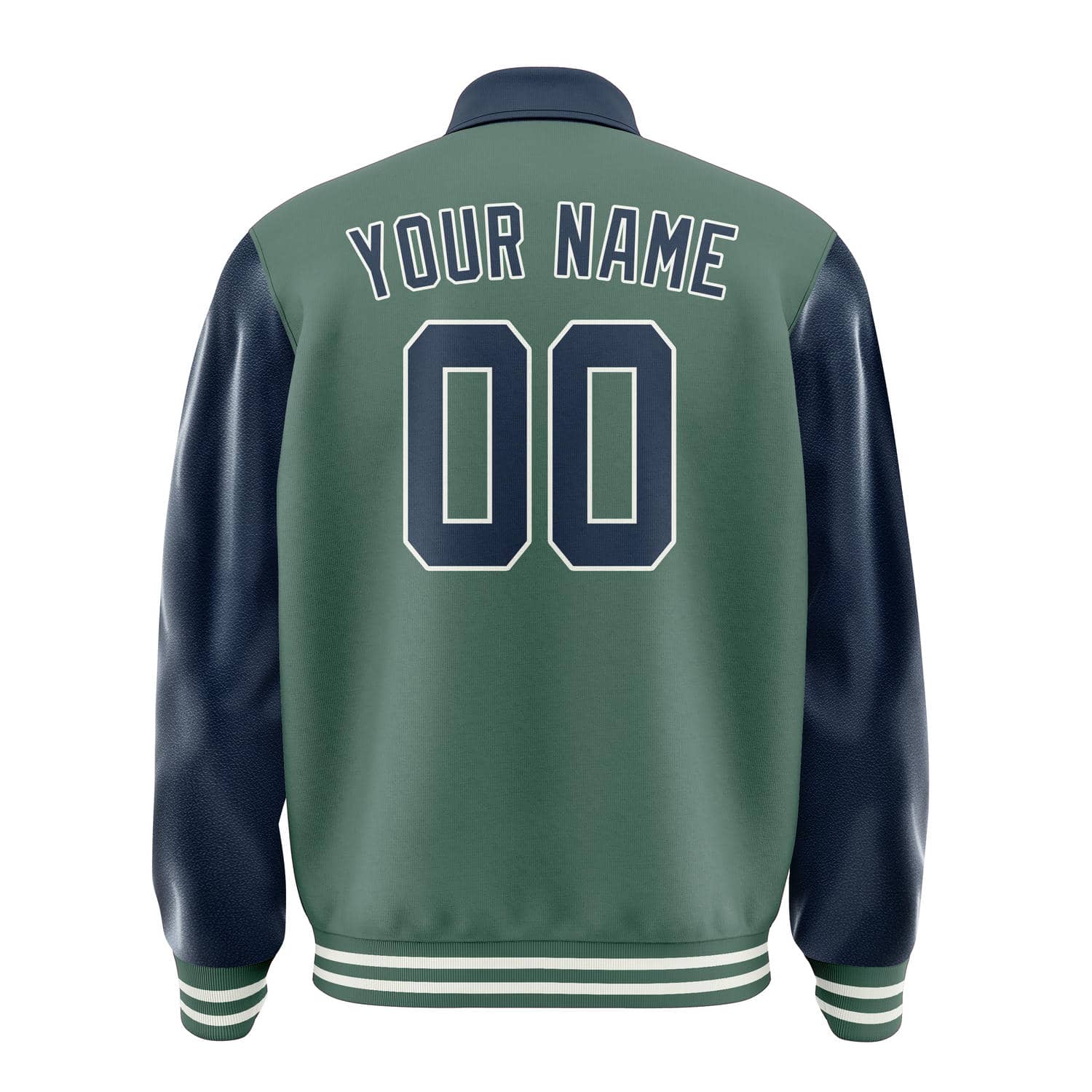 Custom Blue Green Blue Jacket