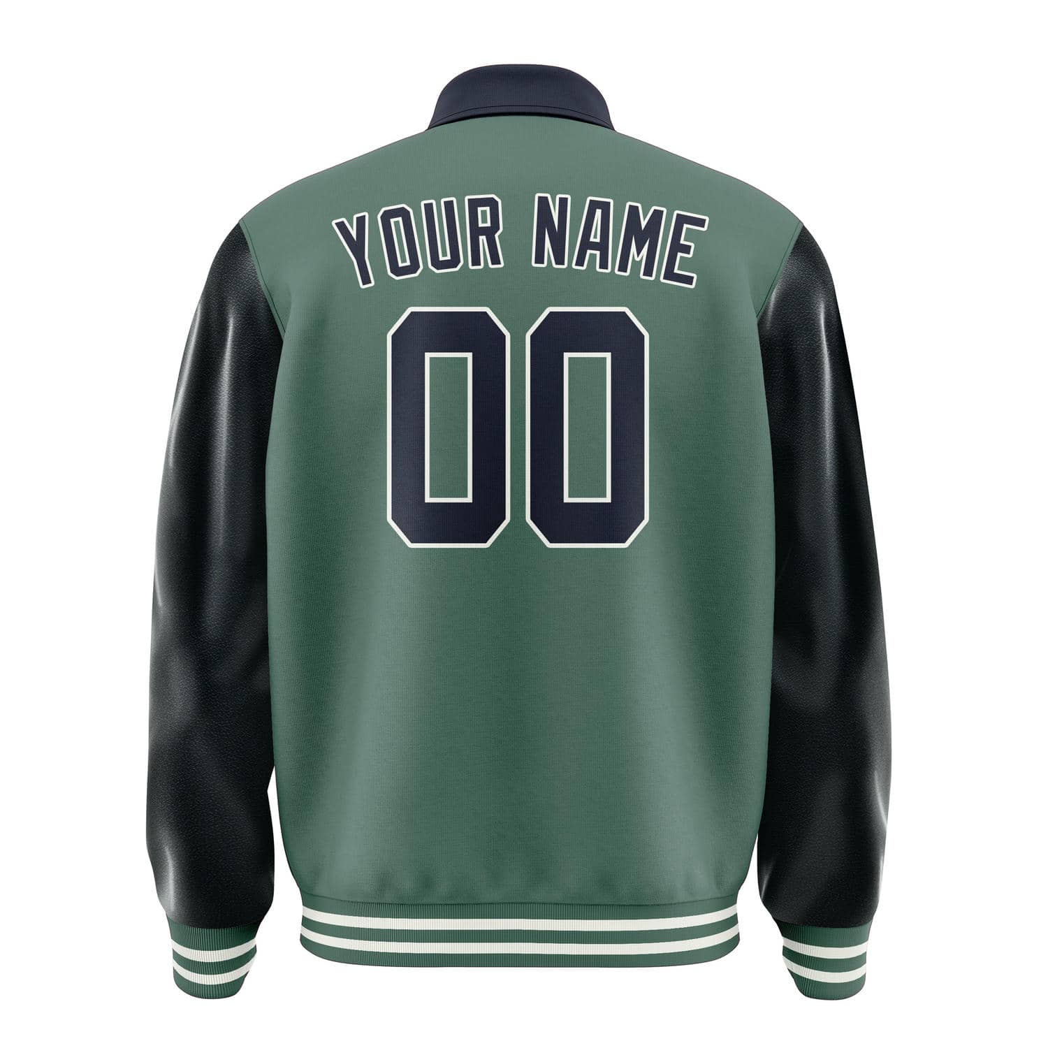 Custom Blue Green Navy Jacket