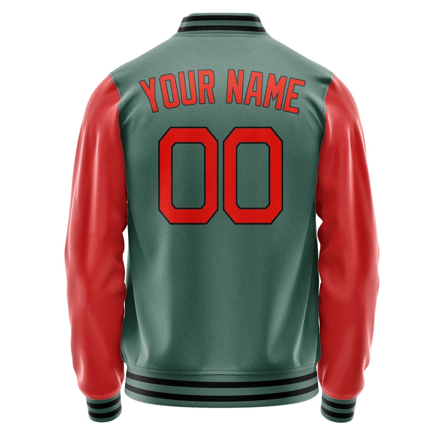 Custom Blue Green Orange Red Jacket JA2727122717B21712